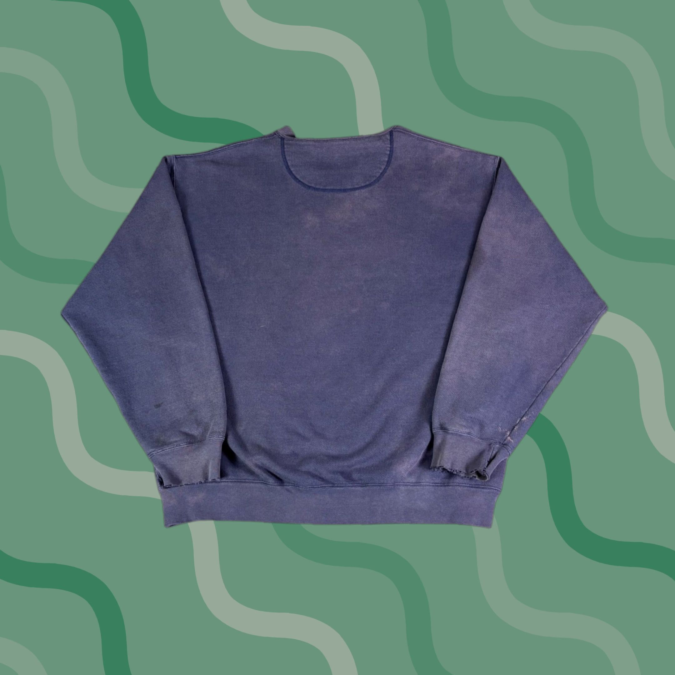 Jansport VINTAGE Jansport Sweatshirt Crewneck Pullover Navy Blue Men Larg Size US L / EU 52-54 / 3 - 1 Thumbnail