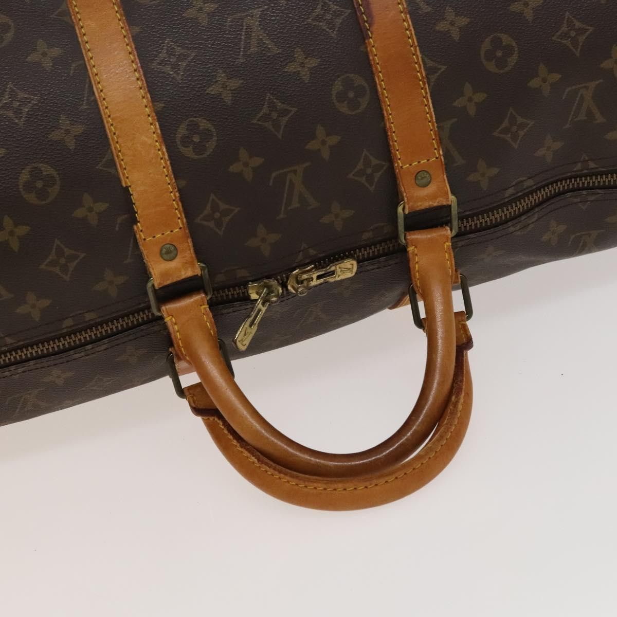 Louis Vuitton LOUIS VUITTON Monogram Keepall 55 Boston Bag M41424 Size ONE SIZE - 7 Thumbnail