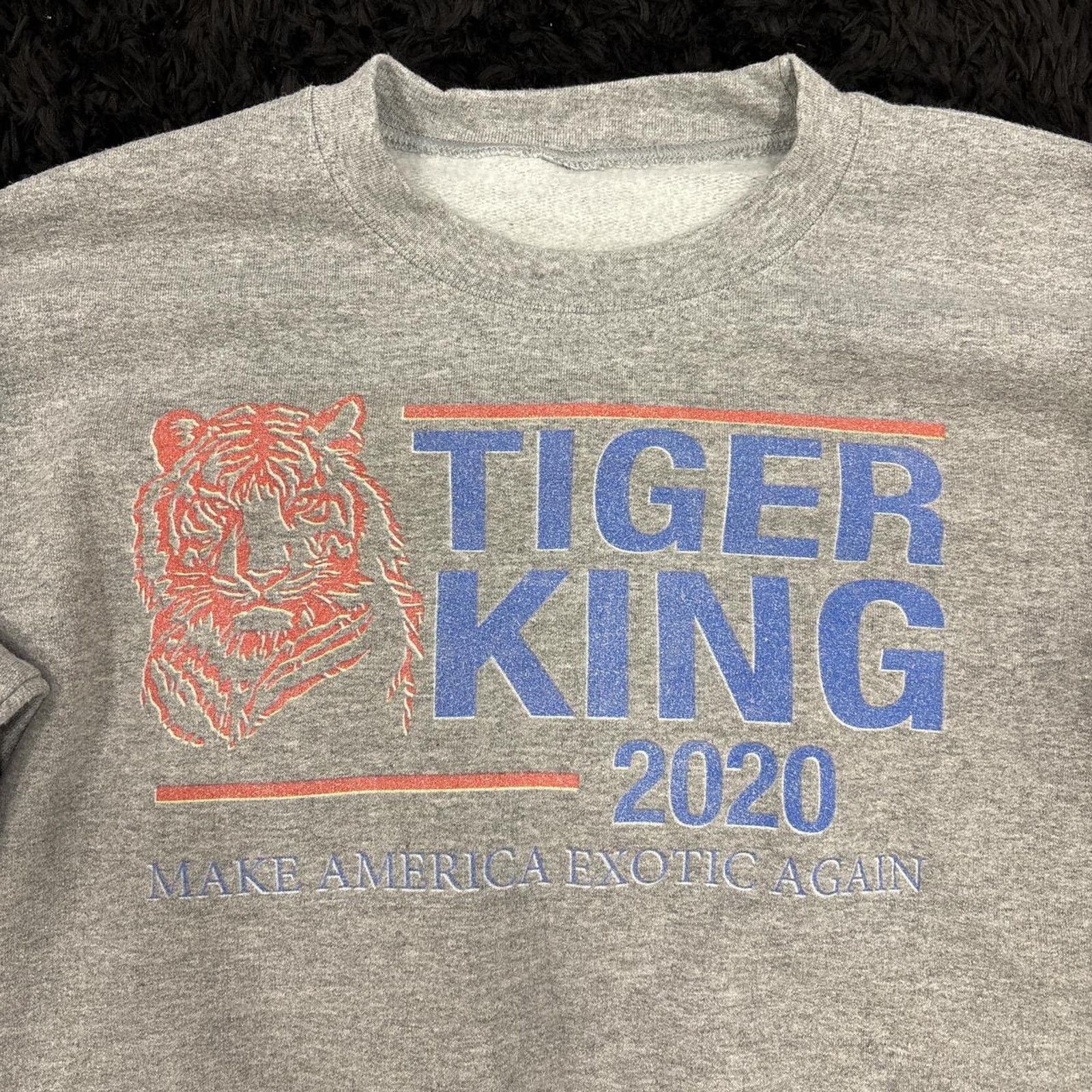 Other Tiger king 2020 crewneck sweatshirt Size US M / EU 48-50 / 2 - 3 Thumbnail