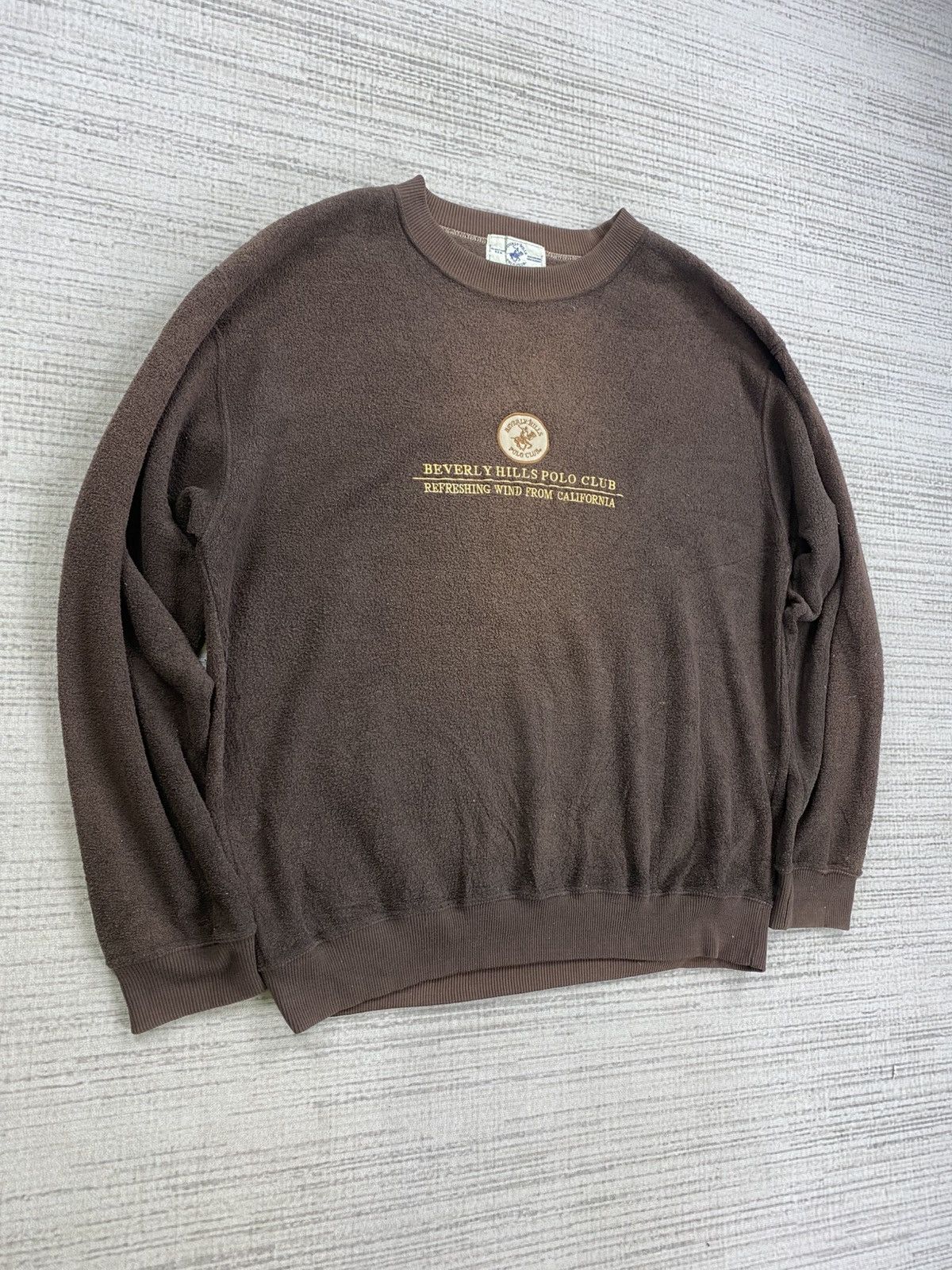 Beverly Hills Polo Club × Vintage Vintage Beverly Hill Polo Club Embroidery Sweatshirt Size US M / EU 48-50 / 2 - 3 Thumbnail