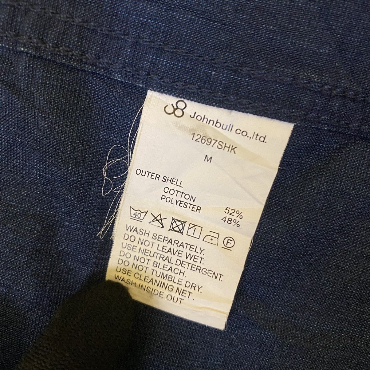Johnbull VINTAGE JOHNBULL BUTTON UP HOODED OVERSIZED DENIM JACKET Size US M / EU 48-50 / 2 - 14 Thumbnail