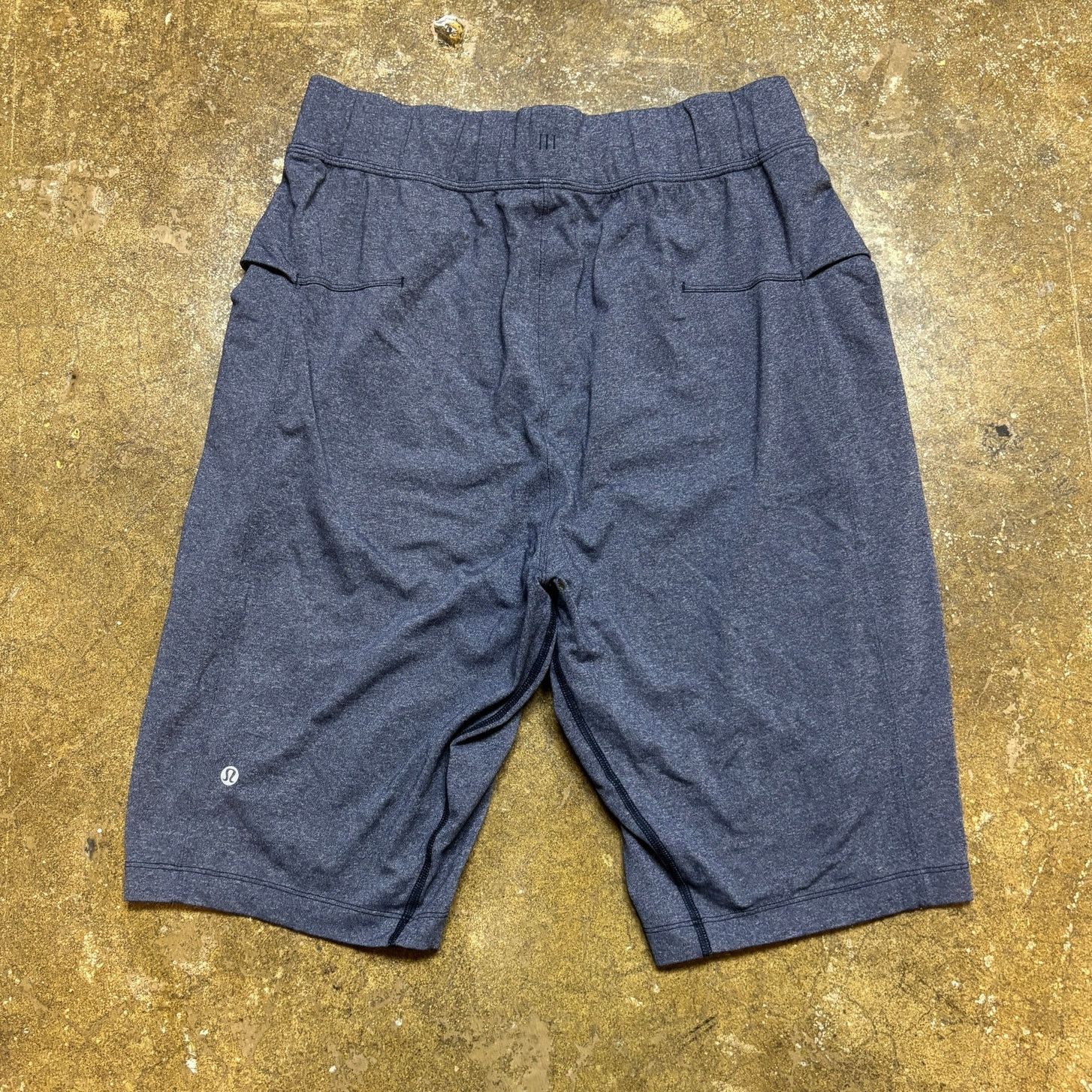 Lululemon Lululemon Blue Jersey Knit Training Pocket 11" Shorts Medium Size US 28 / EU 44 - 3 Thumbnail
