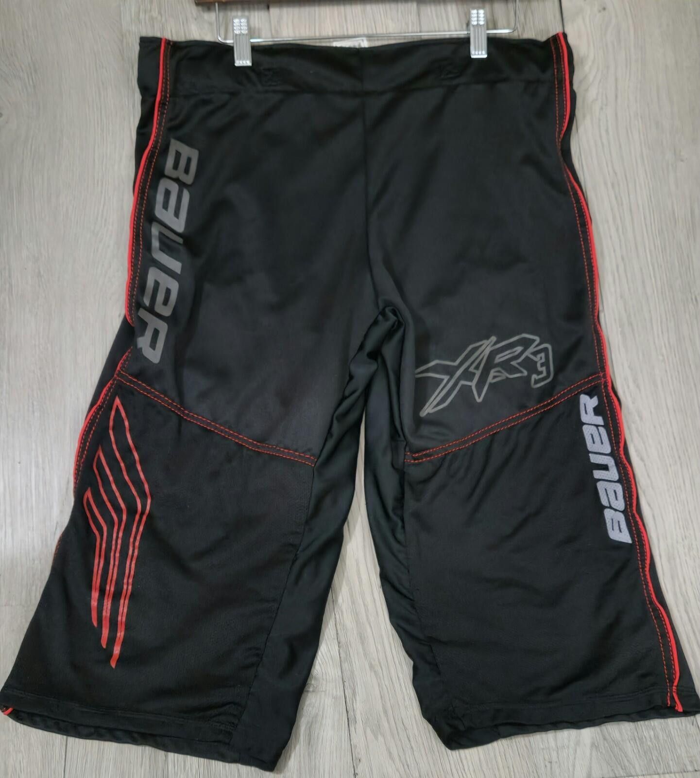 Eddie Bauer Bauer XR 3 RH Pants Roller Inline Hockey #12 Red/Black Size ONE SIZE - 1 Thumbnail
