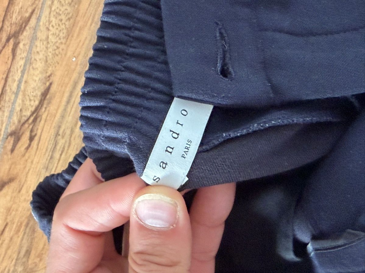 Sandro Navy Sandro Trousers (Size 30) Size US 30 / EU 46 - 6 Thumbnail