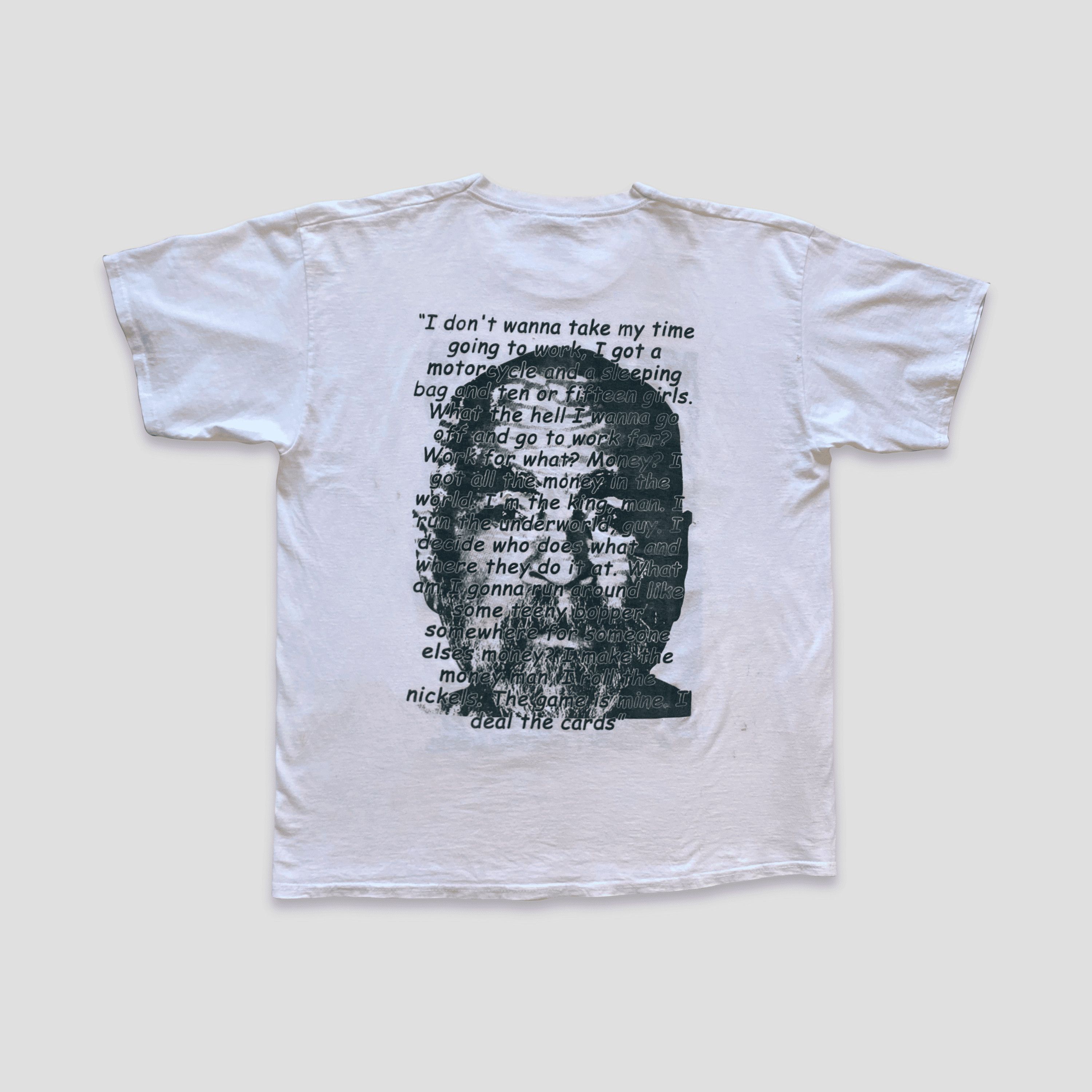 Vintage Vintage Late 90s Charles Manson T-Shirt Size US XL / EU 56 / 4 - 4 Thumbnail