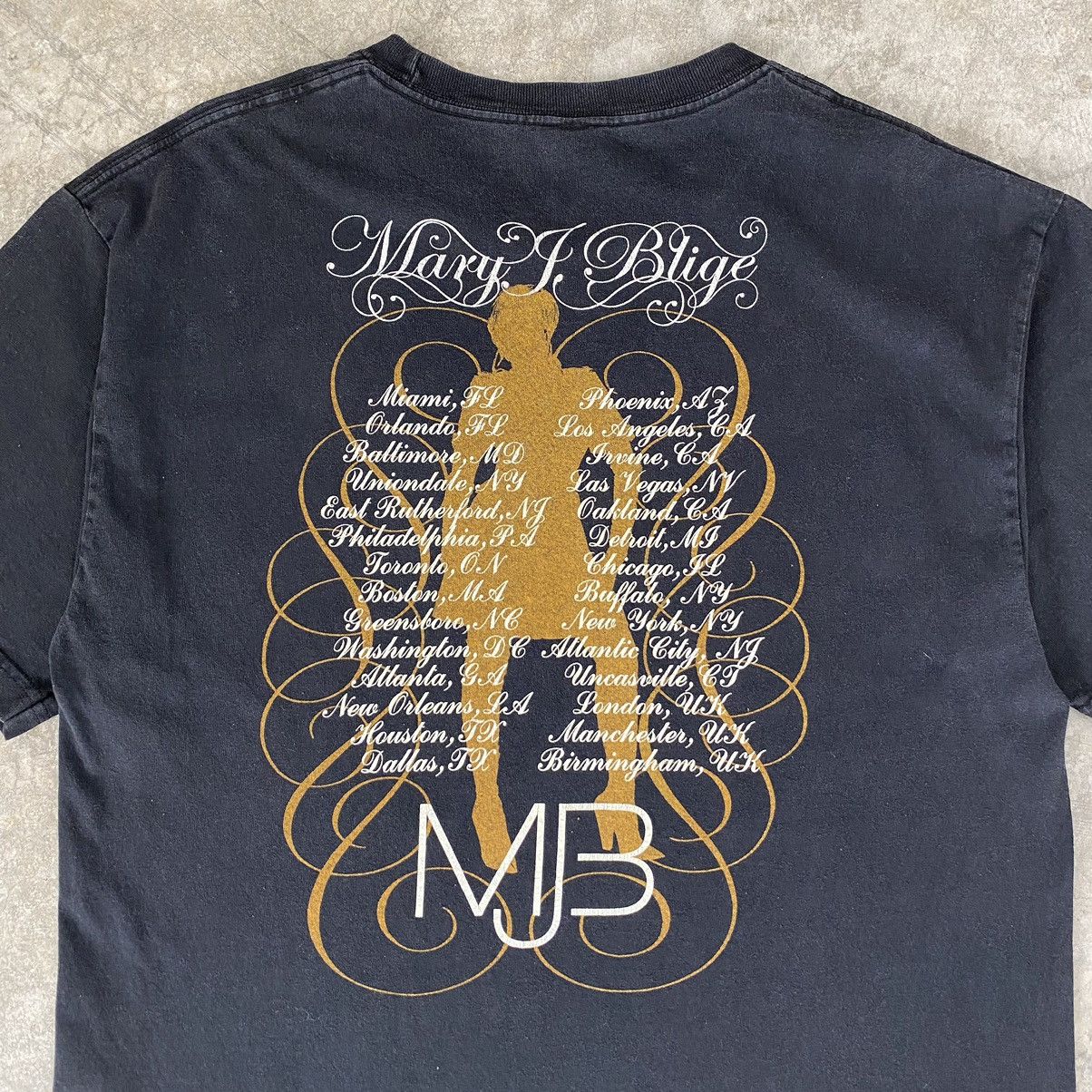 Rap Tees Vintage 2000s Mary J. Blige Tour Tee Size US L / EU 52-54 / 3 - 9 Thumbnail