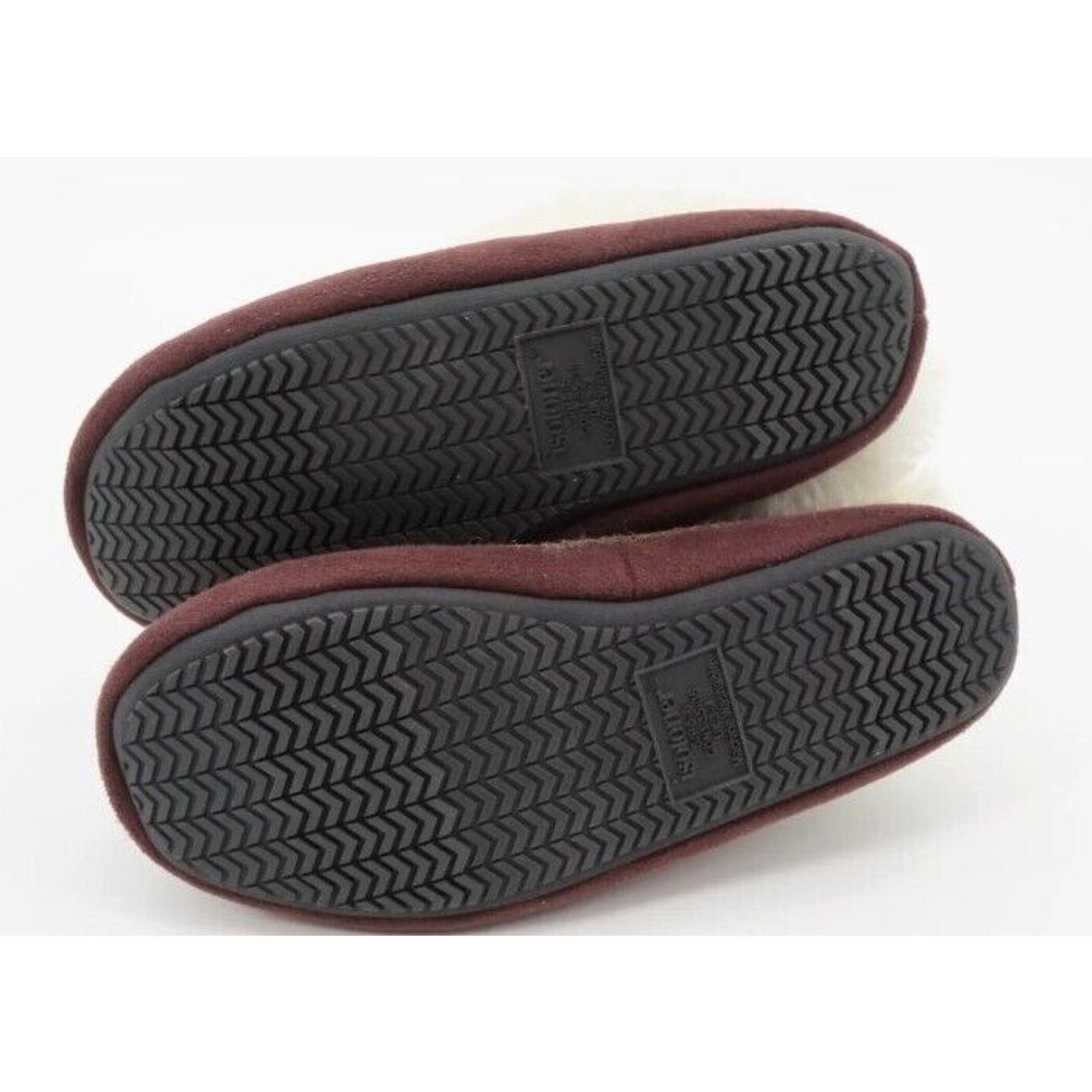 Other Isotoner Slippers Women's S 5-6 Brown Memory Foam Faux Fur Size US 5 / IT 35 - 5 Thumbnail