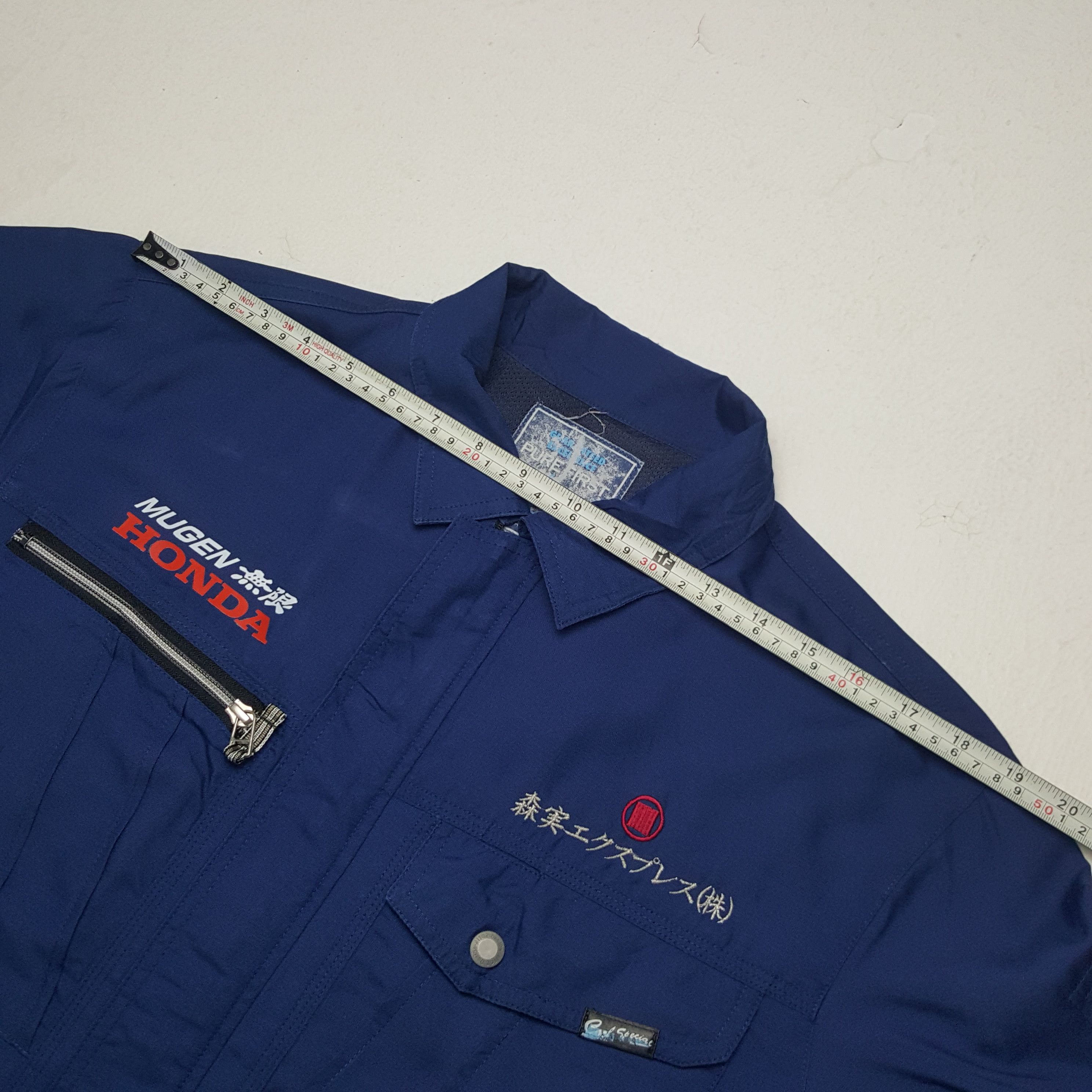 Honda × Japanese Brand × Vintage Vintage Mugen Honda Racing Custom Art Worker Uniform Jacket Size US L / EU 52-54 / 3 - 6 Thumbnail