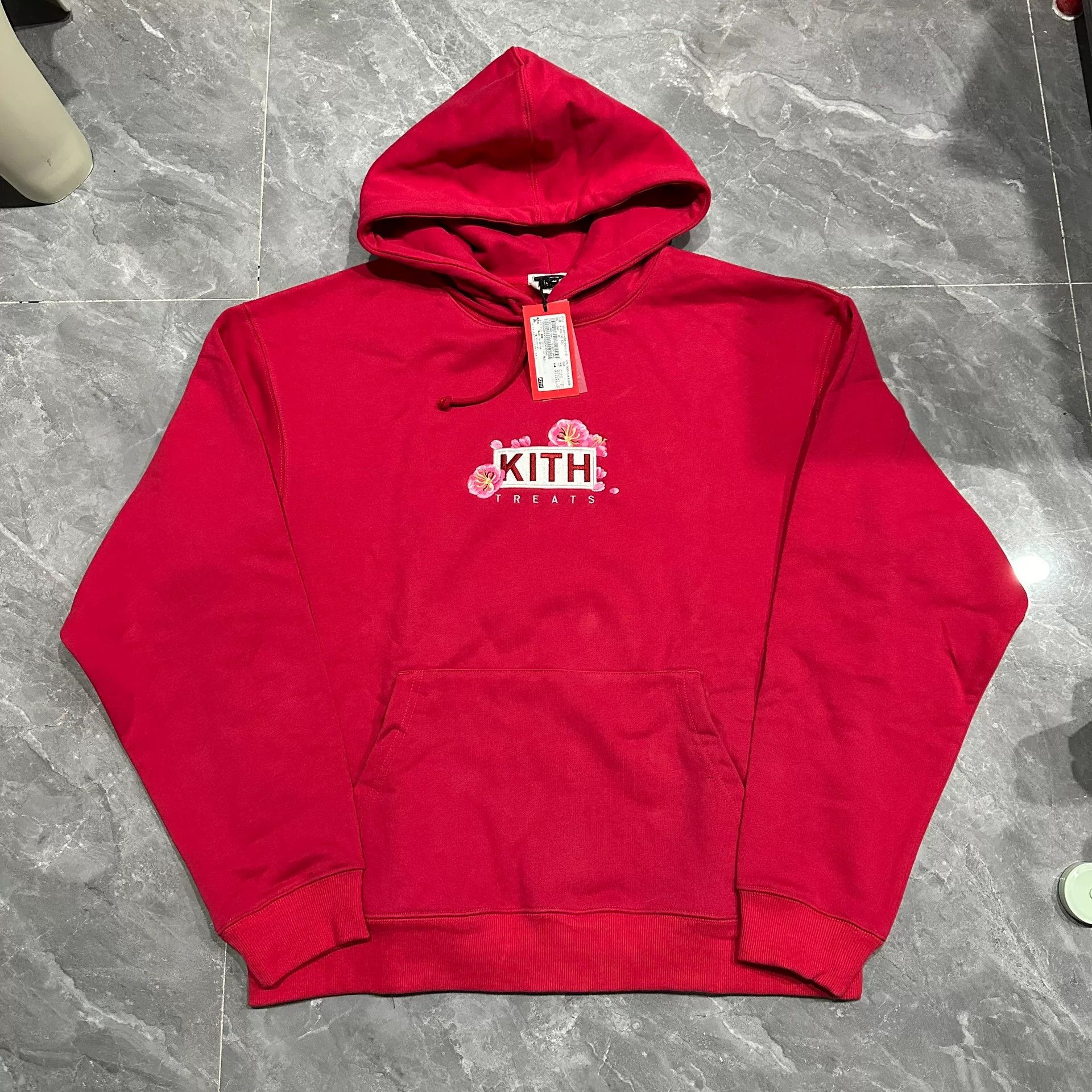 Kith 25th Anniversary Red Hoodie