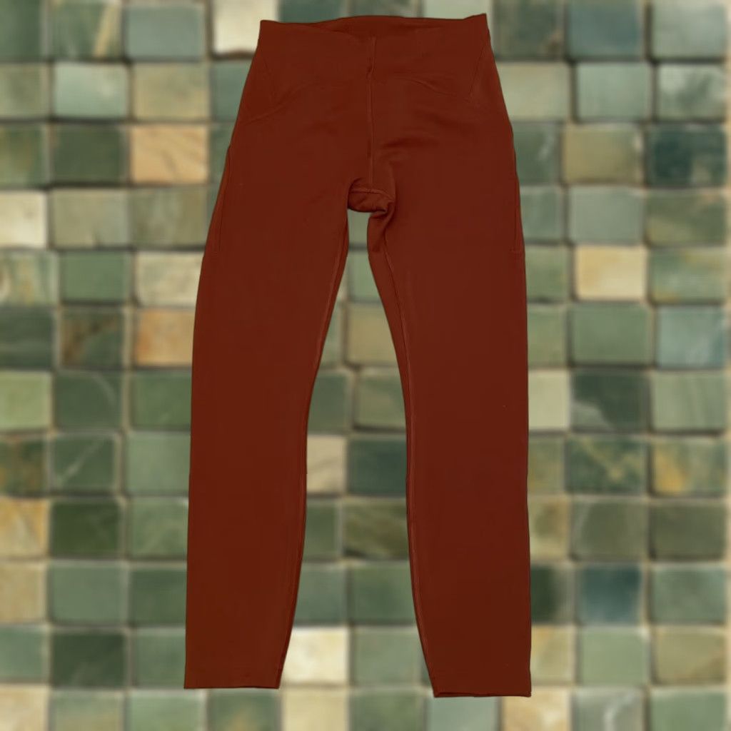 Lululemon Lululemon Instill High-Rise Tight Leggings, Size 6, 25" Copper Brown Excellent Size 28" / US 6 / IT 42 - 1 Thumbnail