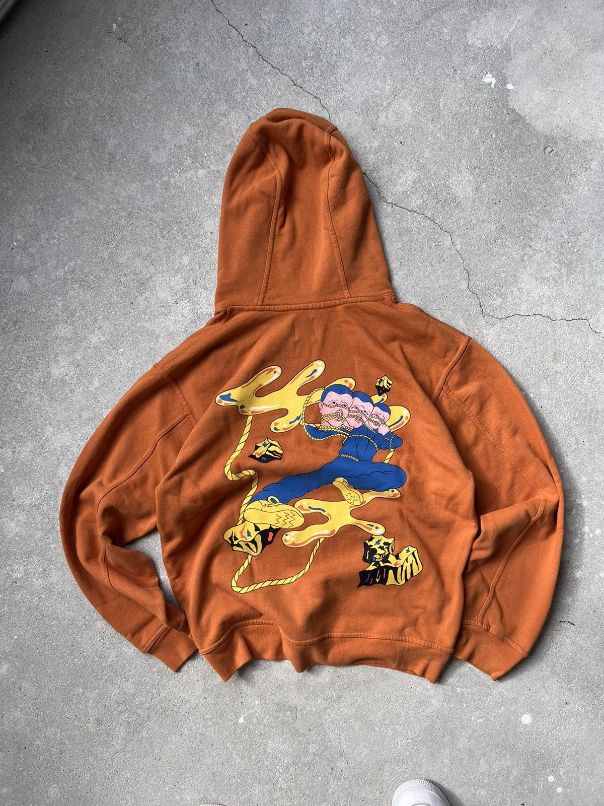 Brain Dead Brain Dead Orange Hoodie Oversized Size US S / EU 44-46 / 1 - 8 Thumbnail