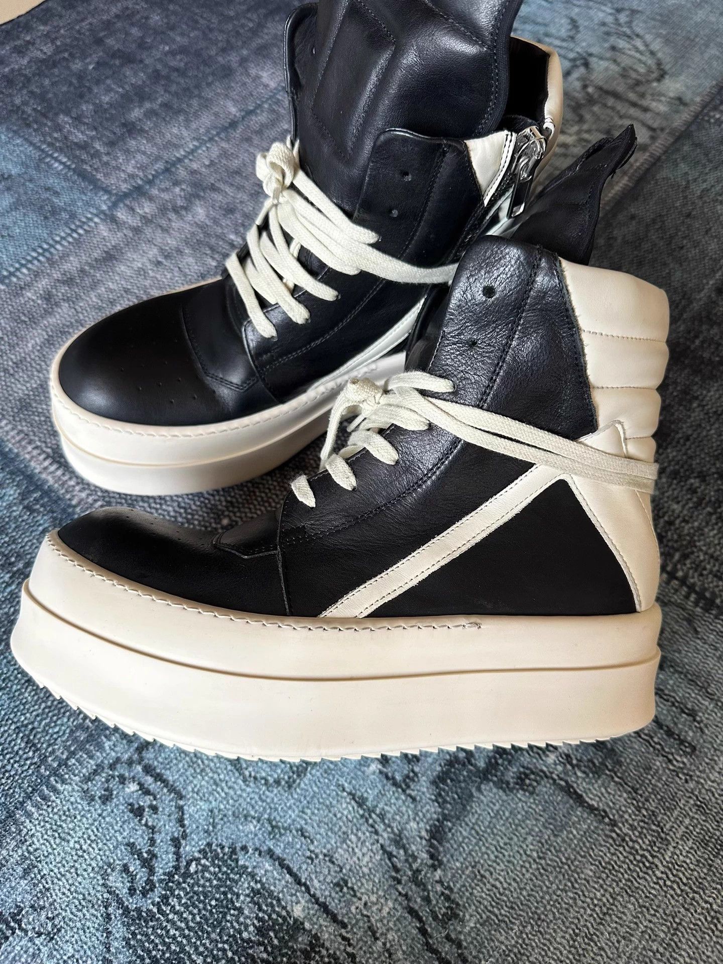 Rick Owens Rick Owens Mainline Tri Platform EUR 41.5 Size US 8.5 / EU 41-42 - 4 Thumbnail