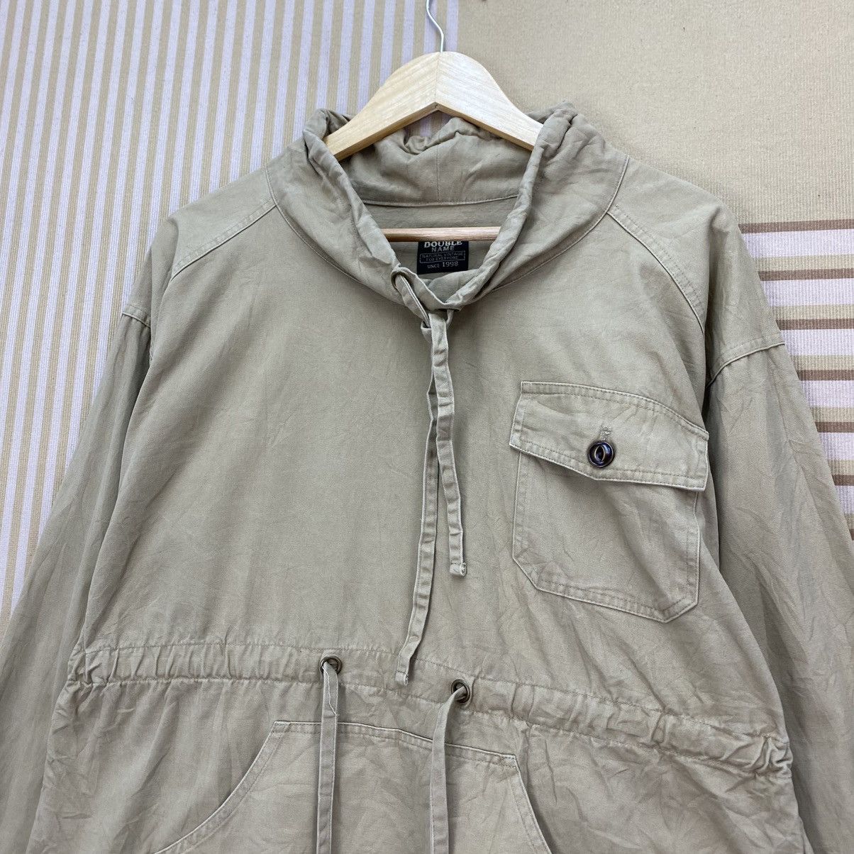 Japanese Brand 🫶Japanese Brad Double Name Pullover Drawdtring Size US M / EU 48-50 / 2 - 3 Thumbnail