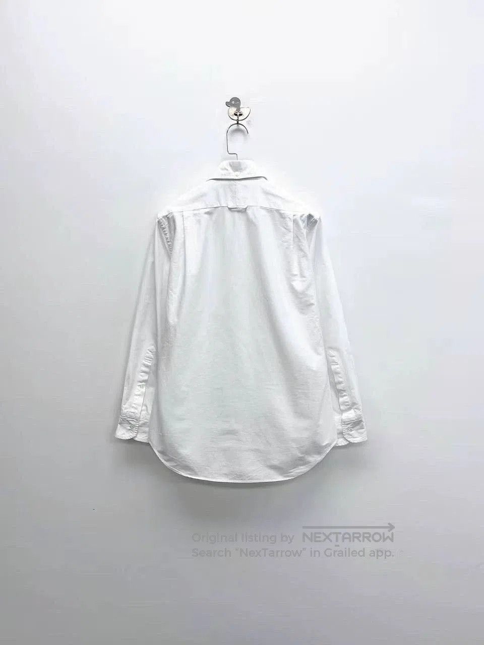 Thom Browne Thom Browne White Oxford Button-Up Shirt. Size US S / EU 44-46 / 1 - 2 Thumbnail