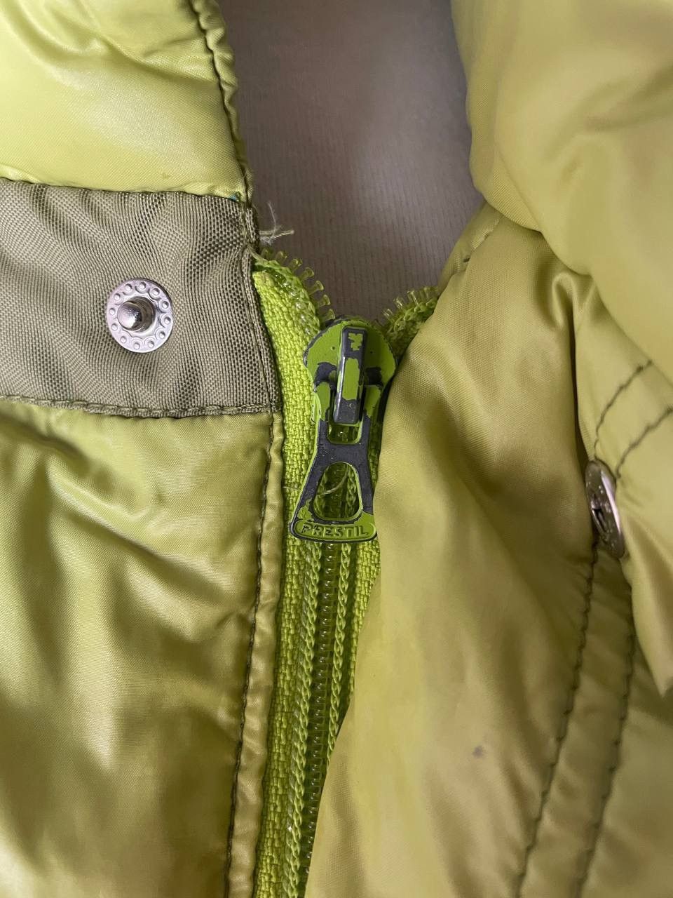 Moncler Moncler Down Vest Jacket Lemon Grenoble Vintage 1990s Size US XL / EU 56 / 4 - 18 Thumbnail