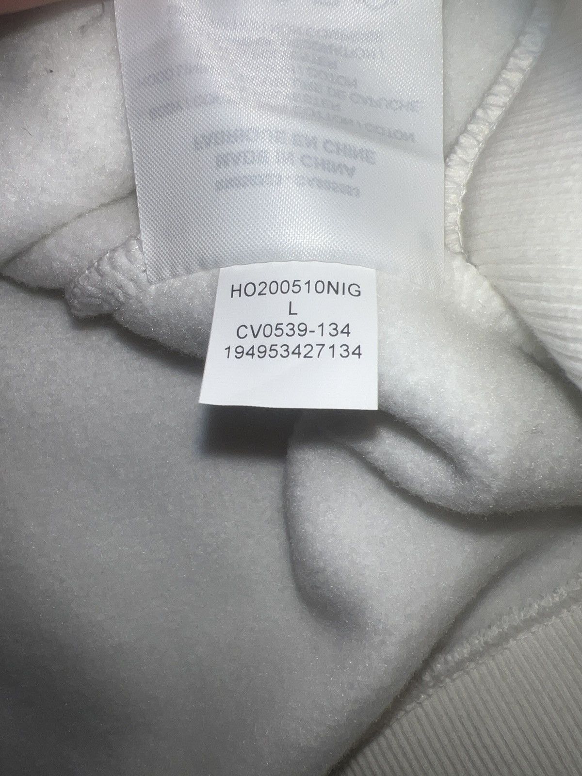 Jordan Brand × Off-White OFF WHITE x Jordan hoodie SS21 Size US L / EU 52-54 / 3 - 9 Thumbnail