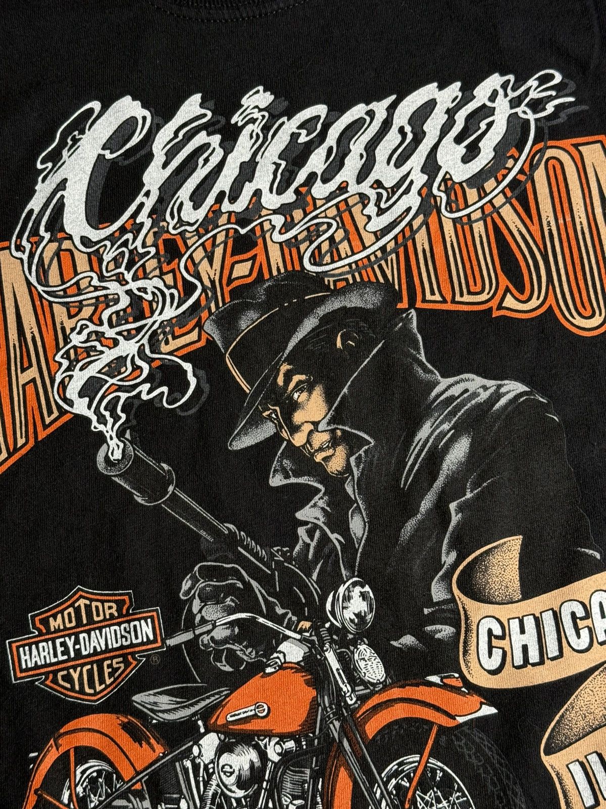Harley Davidson VINTAGE 2005 Harley Davidson Chicago L/S Tee “Black” [L] PO Size US L / EU 52-54 / 3 - 2 Thumbnail