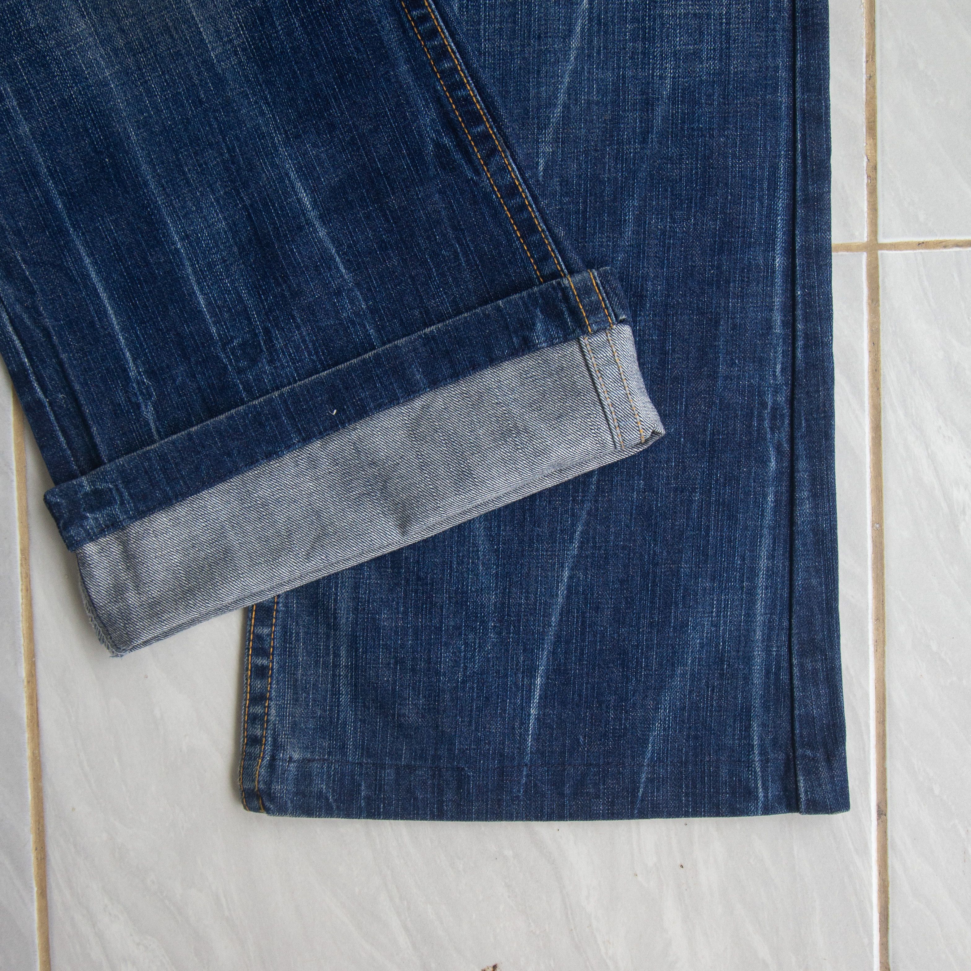 Japanese Brand Red Pepper Low Waist Bootcut Jeans Size 26" / US 2 / IT 38 - 15 Thumbnail