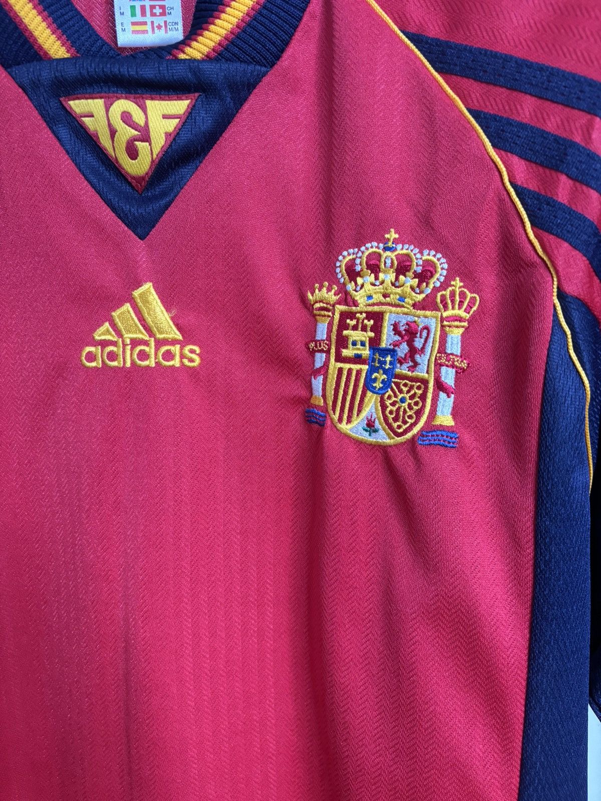 Adidas × Vintage Vintage Adidas Spain Blokecore Drill Y2K Drip Size US M / EU 48-50 / 2 - 3 Thumbnail