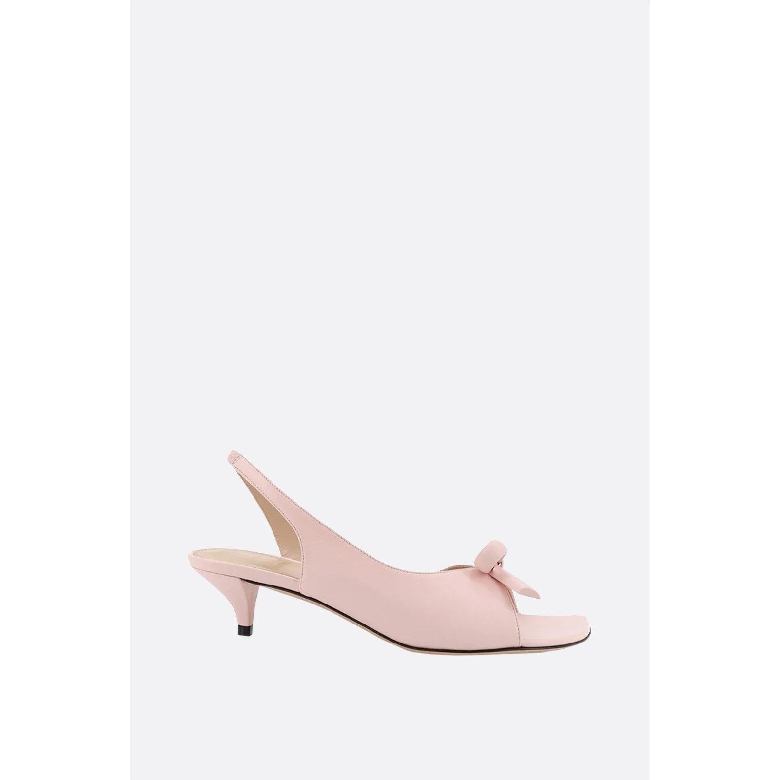 Dior DIOR Pink Bow Heeled Slingback Sandals New & Authentic (Wome Size US 9 / IT 39 - 1 Thumbnail