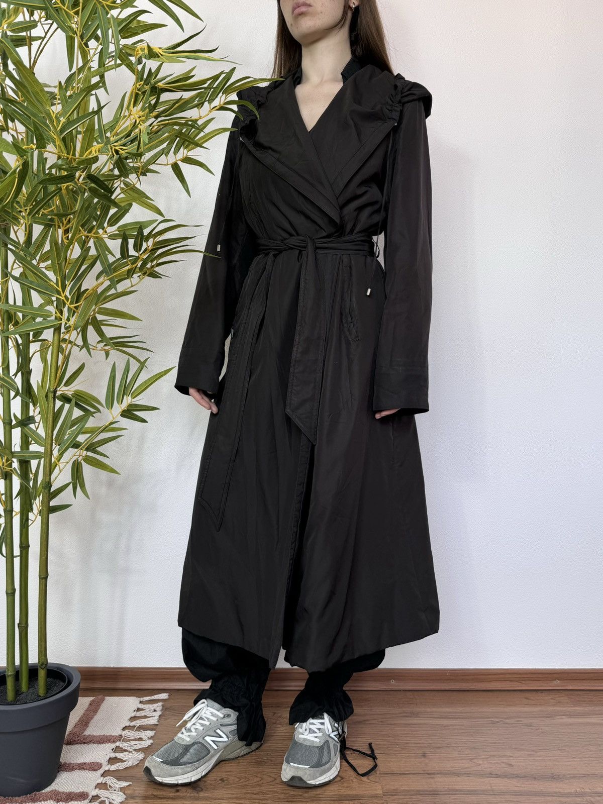 Cop Copine VINTAGE COP.COPINE 2000s AVANT GARDE MAXI COAT Size M / US 6-8 / IT 42-44 - 3 Thumbnail