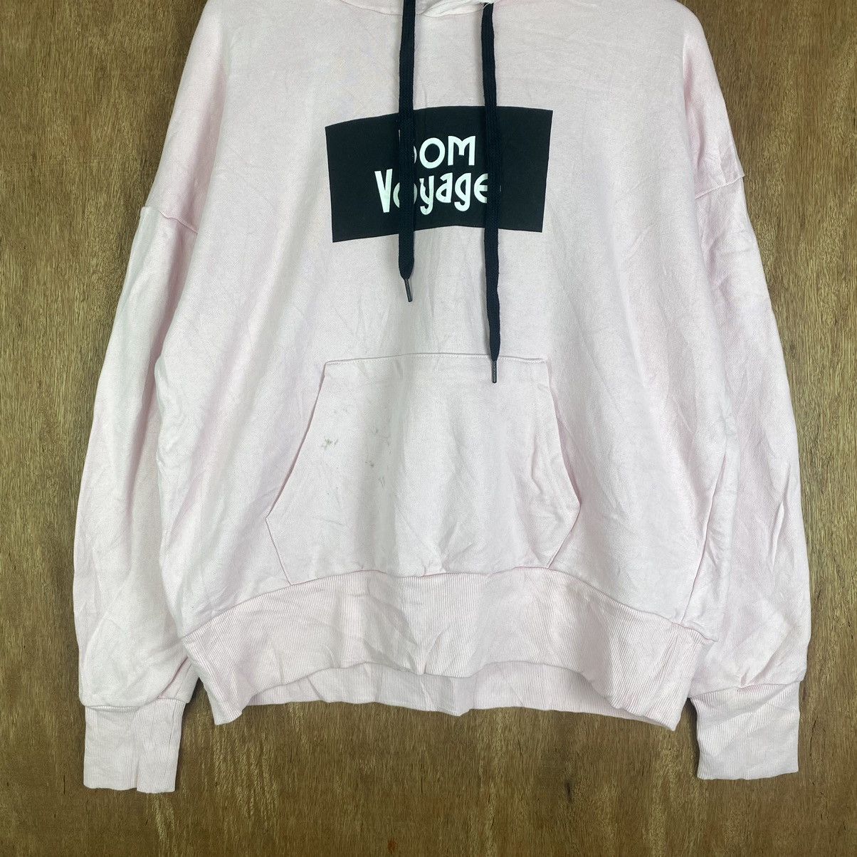 Japanese Brand × Vintage Bom Voyage Vintage Hoodie Sweatshirt #K01595 Size US L / EU 52-54 / 3 - 8 Thumbnail
