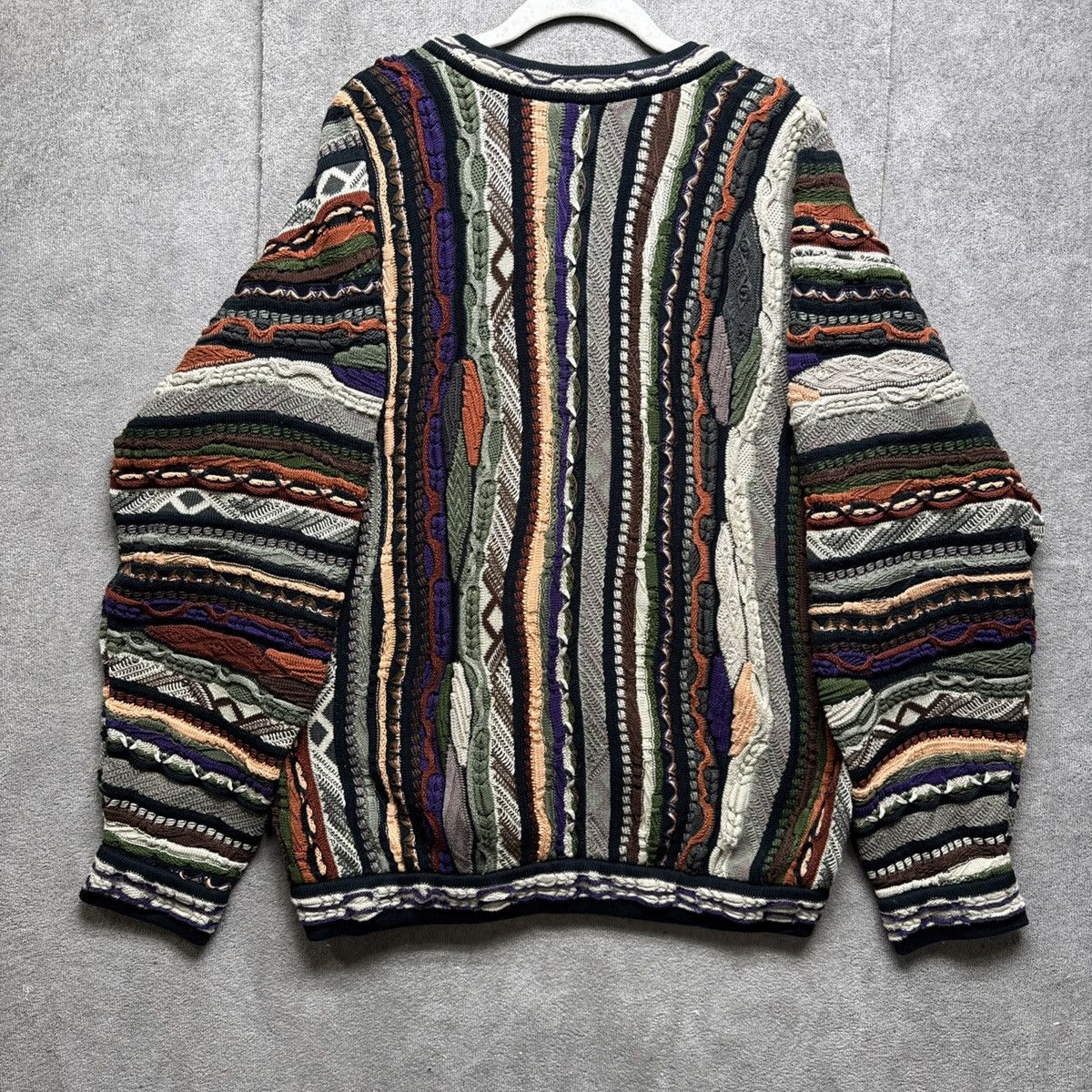 Coogi Coogi Australia Sweater Mens Large V Neck 3D Knit Size US L / EU 52-54 / 3 - 6 Thumbnail