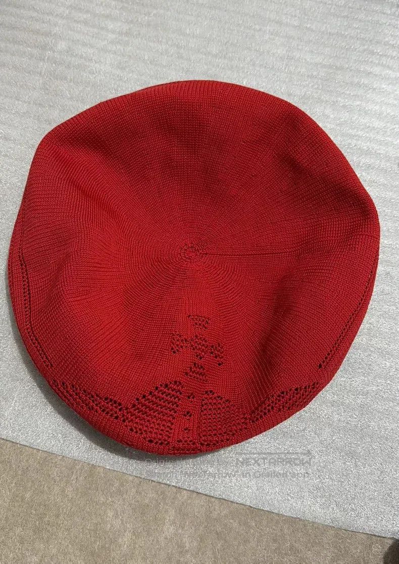 Vivienne Westwood Vivienne Westwood Red Openwork Saturn Beret Size ONE SIZE - 5 Thumbnail