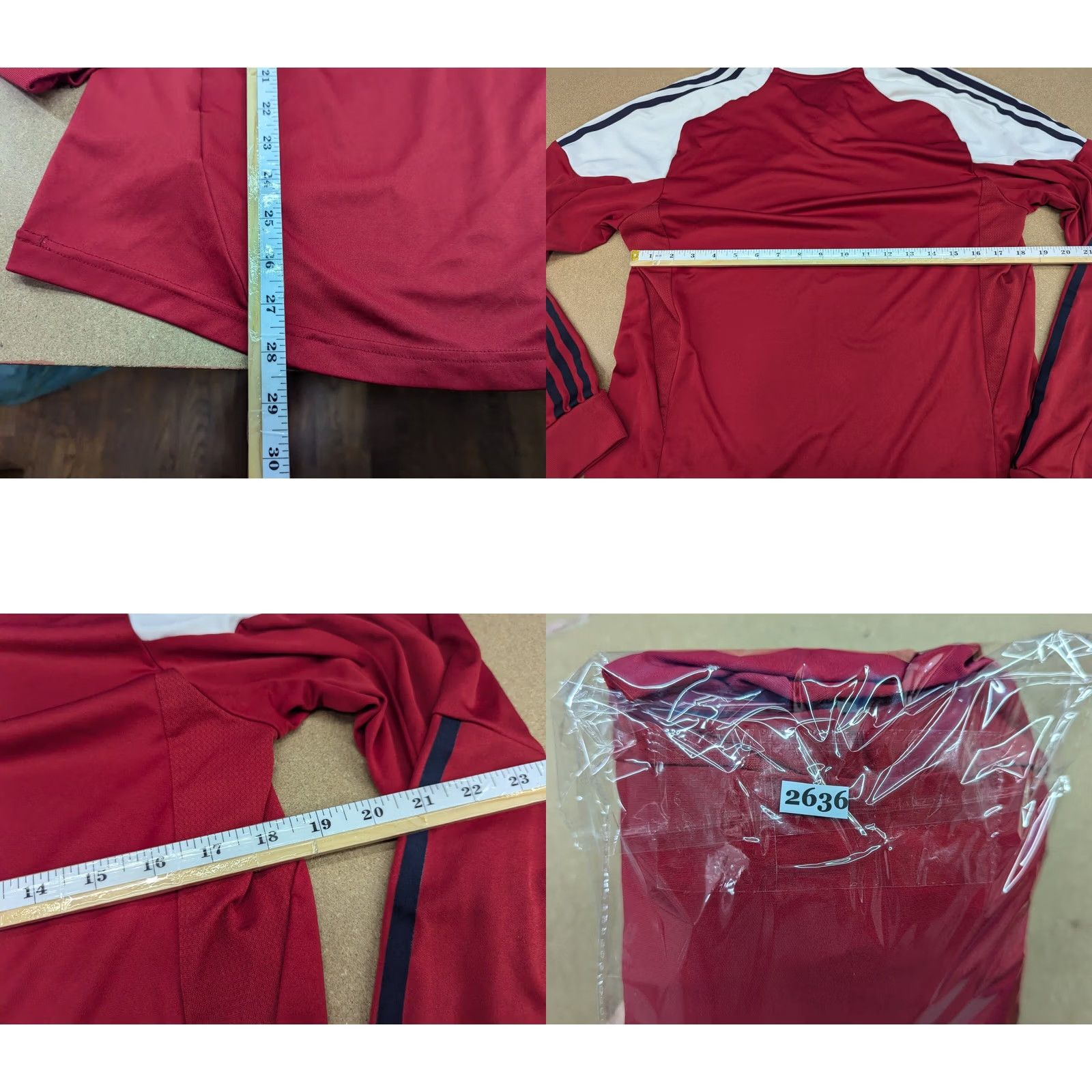 Adidas Adidas Denmark 2012-2013 Football Jersey Mens Size L Adult Home Long Sleeves red Size US L / EU 52-54 / 3 - 9 Thumbnail