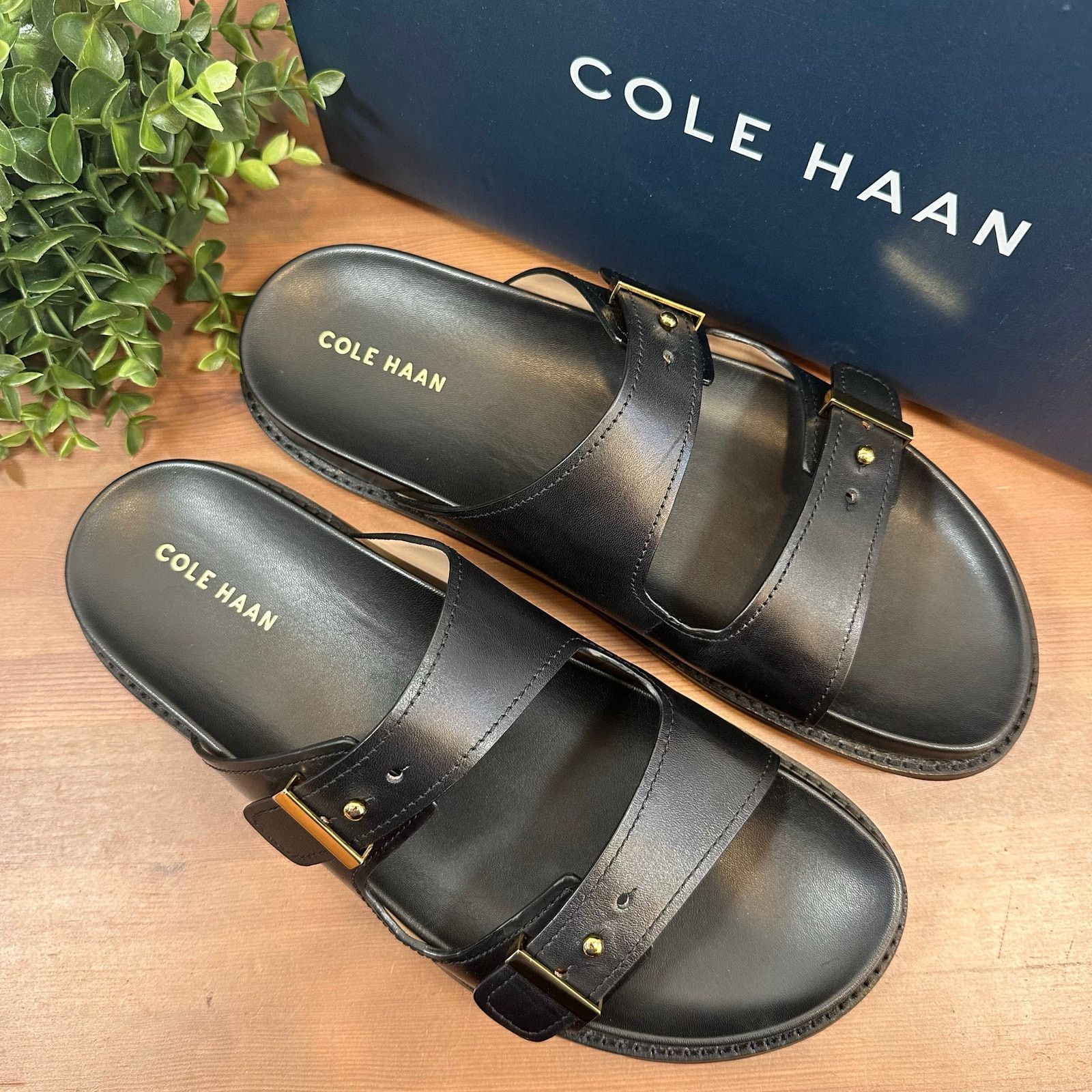Cole Haan Cole Haan Women's Marisol Footbed Sandals Leather Size 11 Size US 11 / IT 41 - 2 Thumbnail