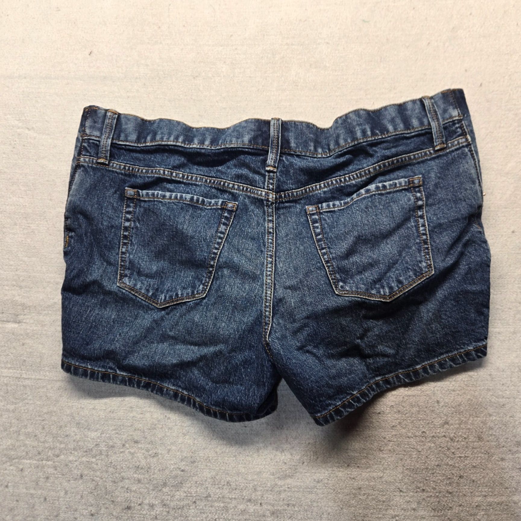 Denime Vintage Ingrid & Isabel Maternity Jean Shorts Women Size 12 Denim Midi Stretch Blue Casual Size 34" / US 12 / IT 48 - 7 Thumbnail