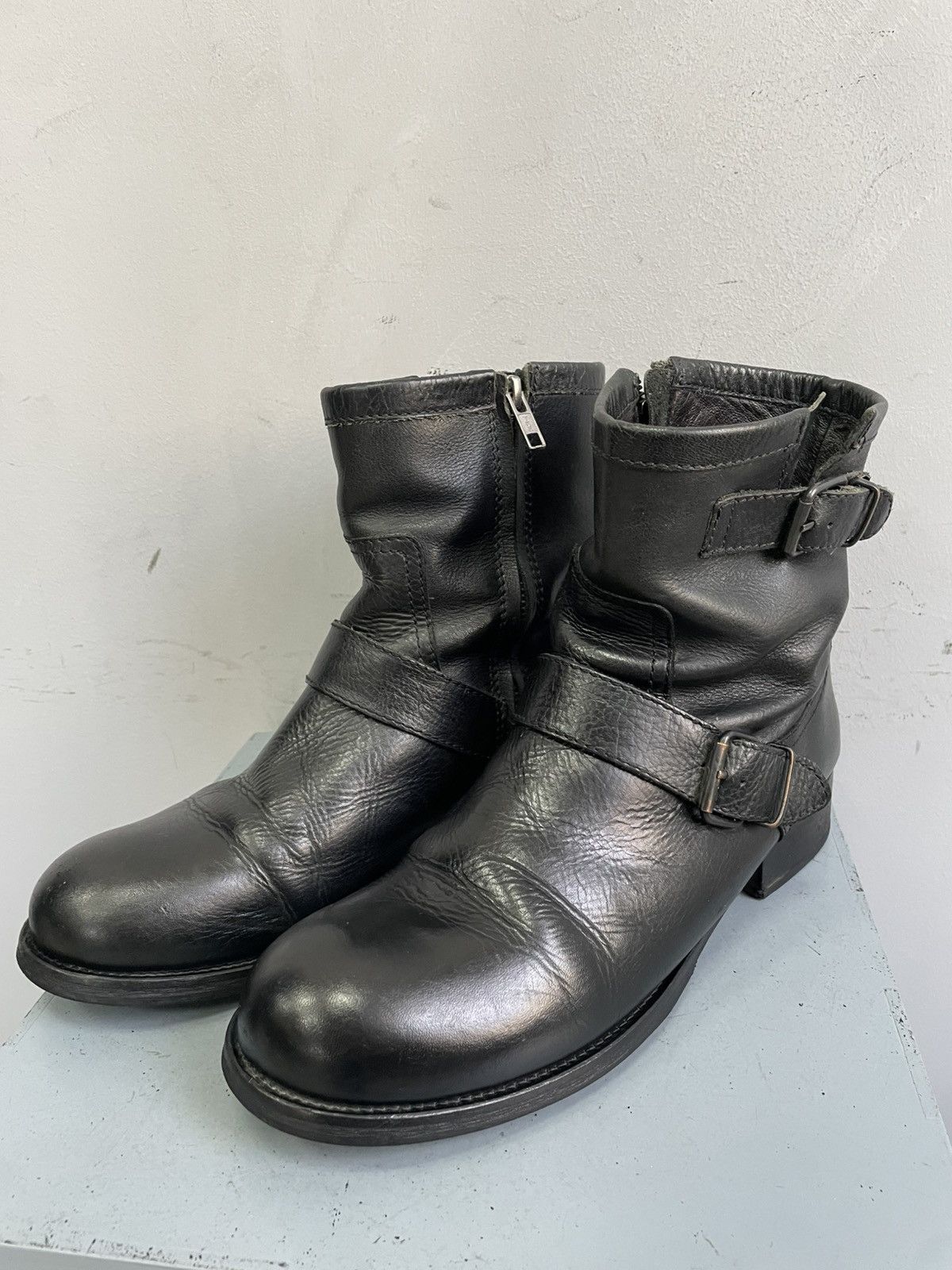 Guidi Guidi style archive leather boots engineered 90s leather | Grailed