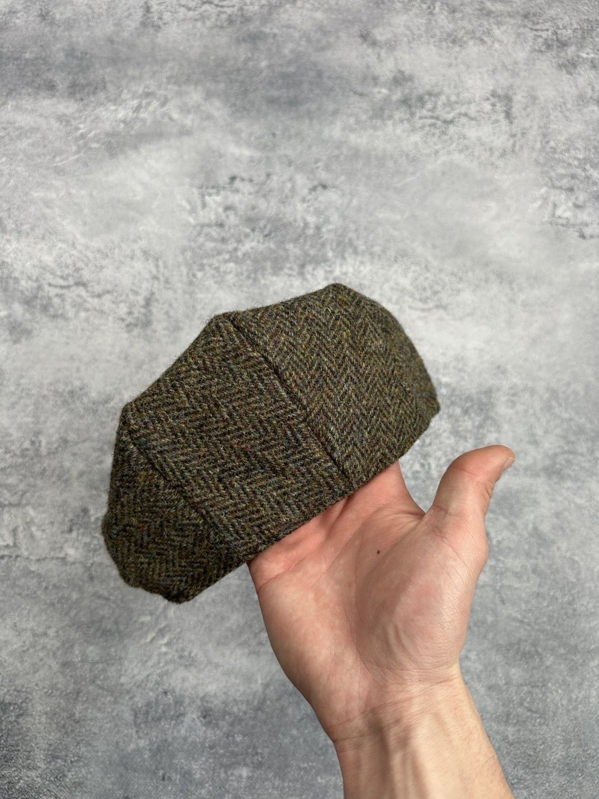 Harris Tweed Vintage Harris Tweed Wool Flat Cap Bond Bakerboy Y2K Hat M Size ONE SIZE - 7 Thumbnail