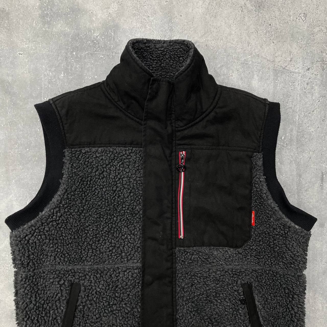 Mambo Mambo Fleece Vest Jacket Black/ Gray Size XL Size US XL / EU 56 / 4 - 3 Thumbnail