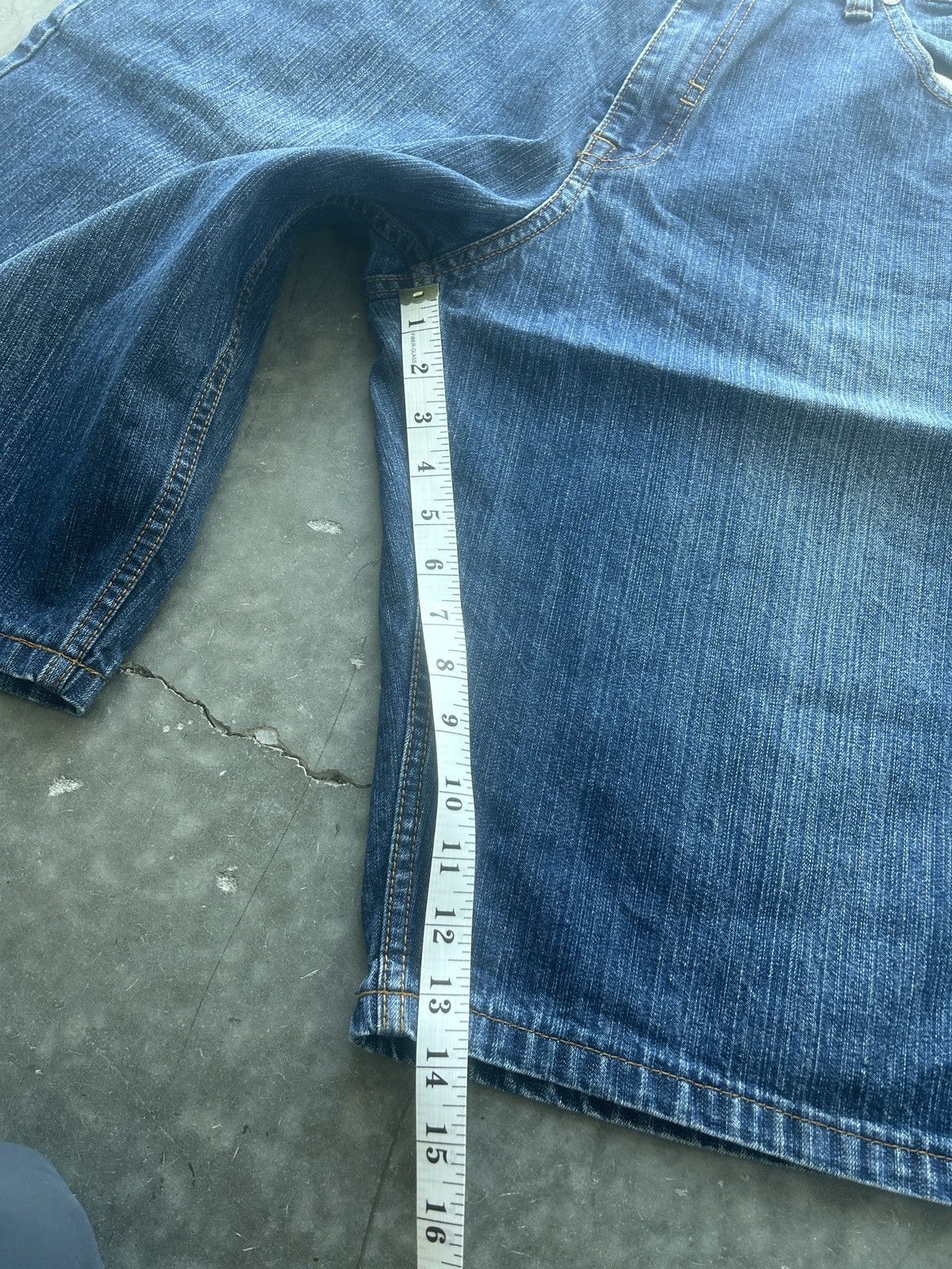 Rocawear × Vintage Vintage Y2K Rocawear Baggy Jean Shorts Size US 40 / EU 56 - 7 Thumbnail