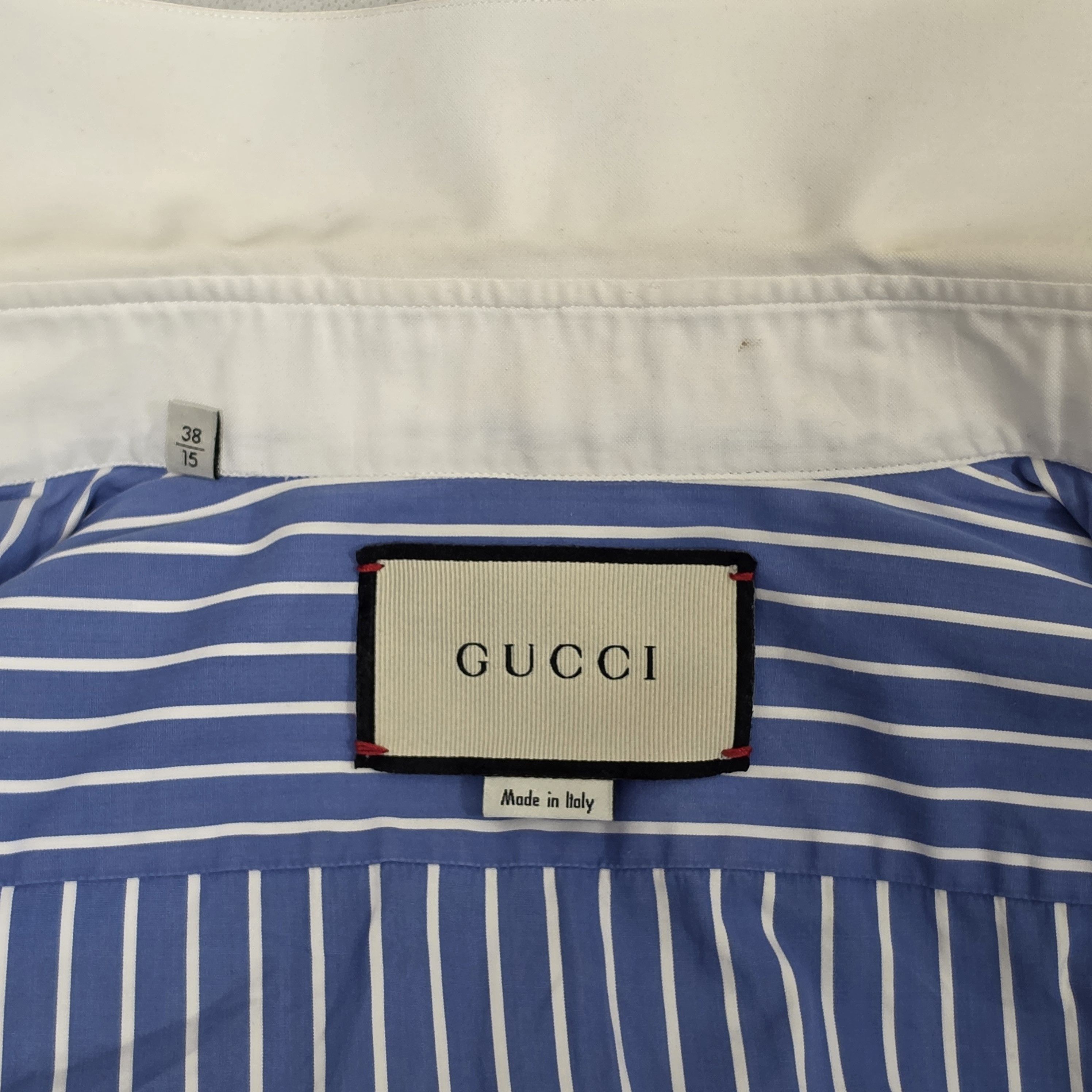 Gucci Striped dress shirt Size US S / EU 44-46 / 1 - 8 Thumbnail