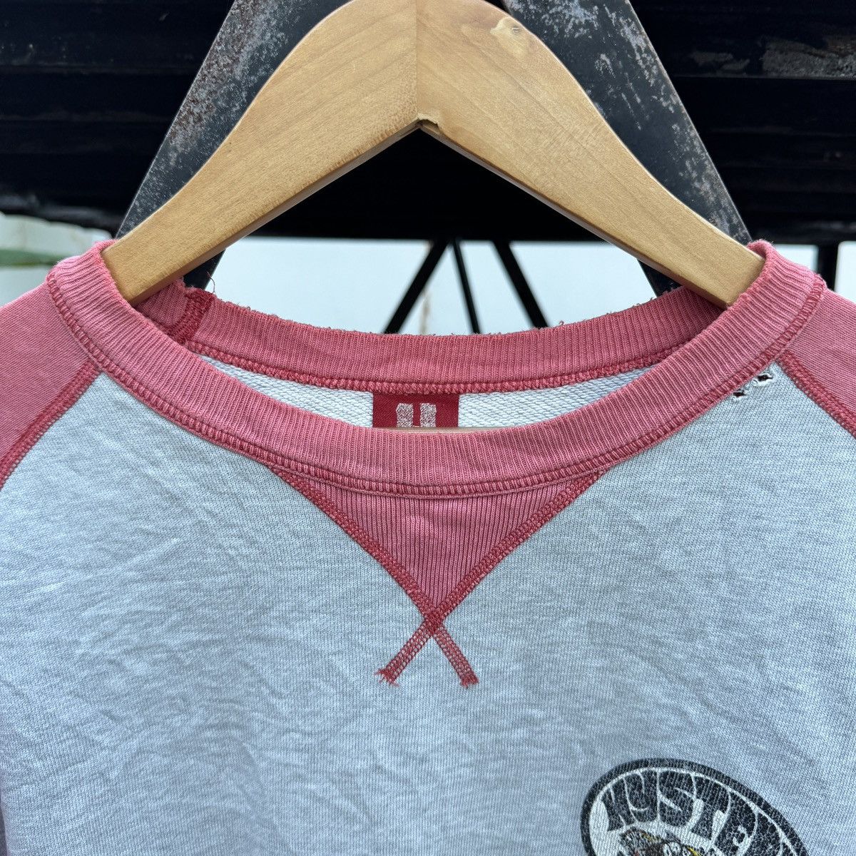 Hysteric Glamour Vintage Hysteric Glamour "Hysteric Fever" Raglan Sweatshirt Size US L / EU 52-54 / 3 - 11 Thumbnail