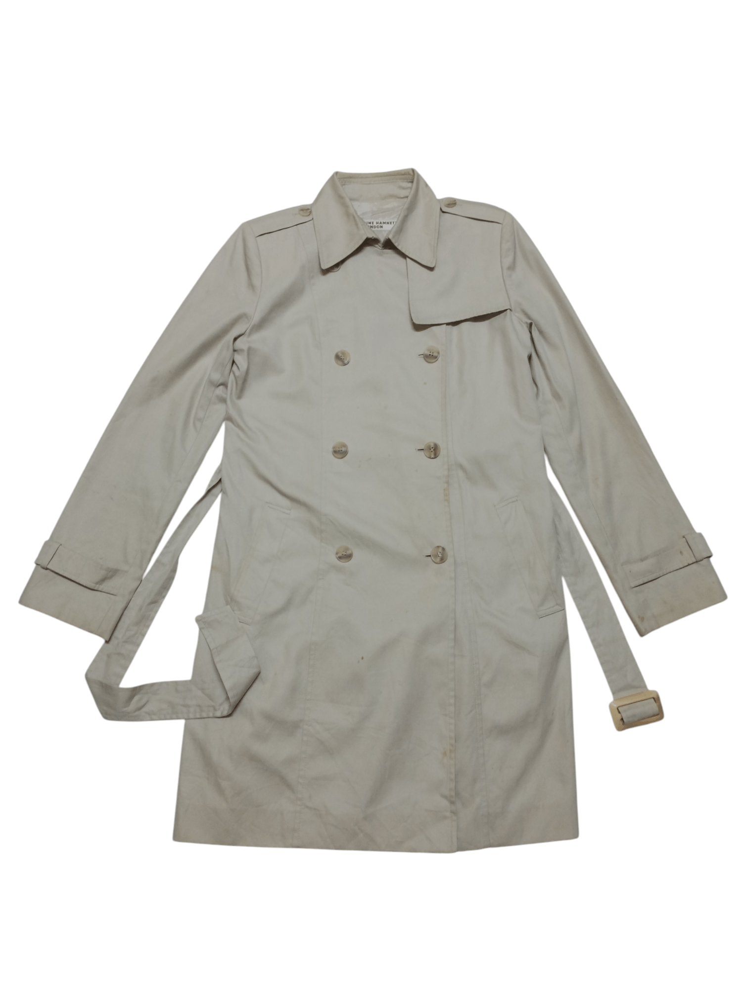 Katharine Hamnett London Katharine Hamnett London Double Breasted Trench Coat Size US S / EU 44-46 / 1 - 1 Thumbnail