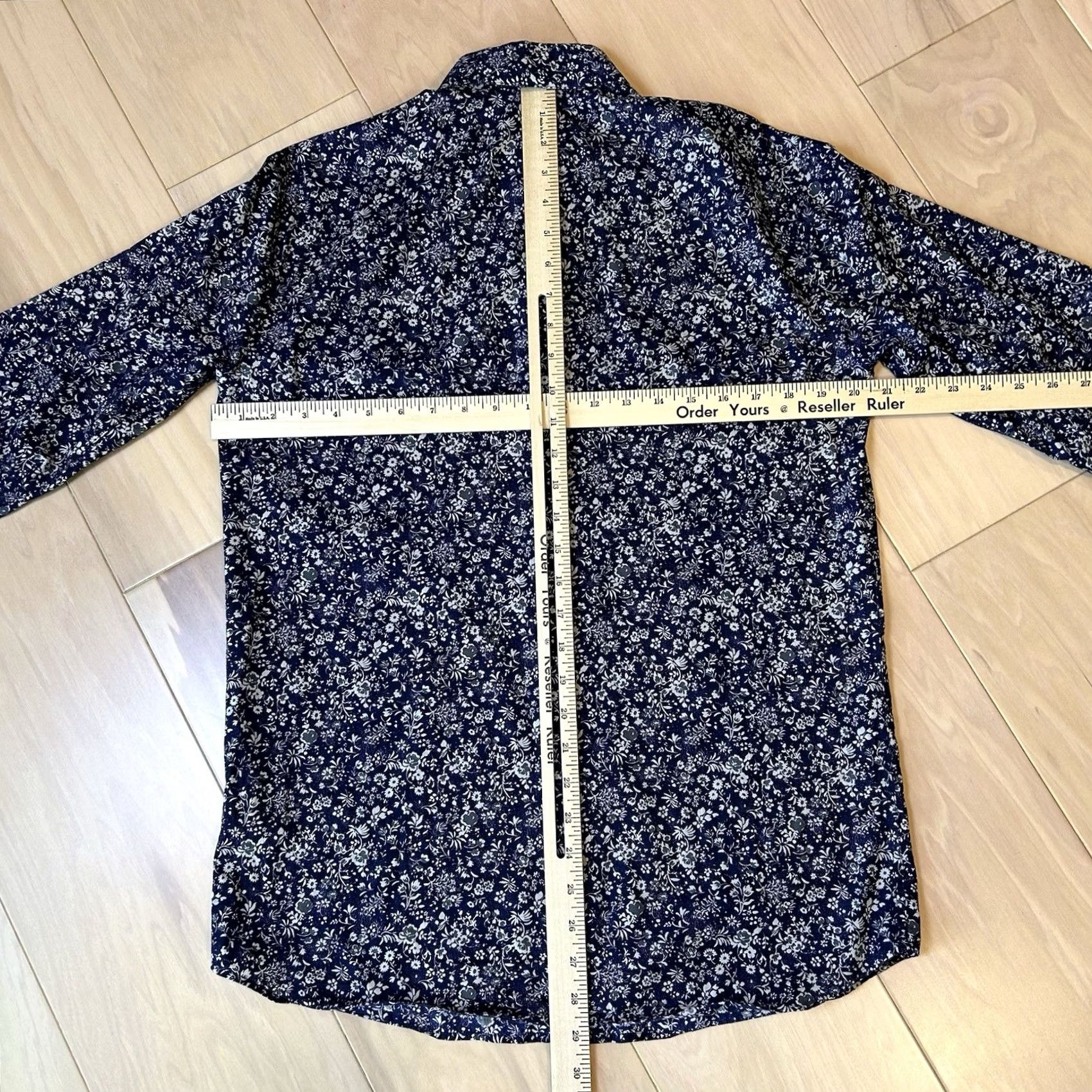 Vintage VINTAGE Agnes B Homme Paris Button Up Shirt In Floral Long Sleeve Men’s 36 Size US M / EU 48-50 / 2 - 5 Thumbnail