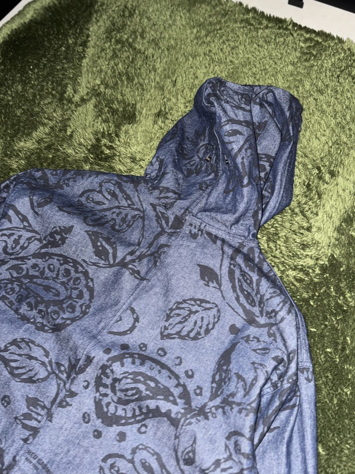 Engineered Garments [XL] Engineered Garments Highland Parka 8oz Denim Floral Size US XL / EU 56 / 4 - 9 Thumbnail