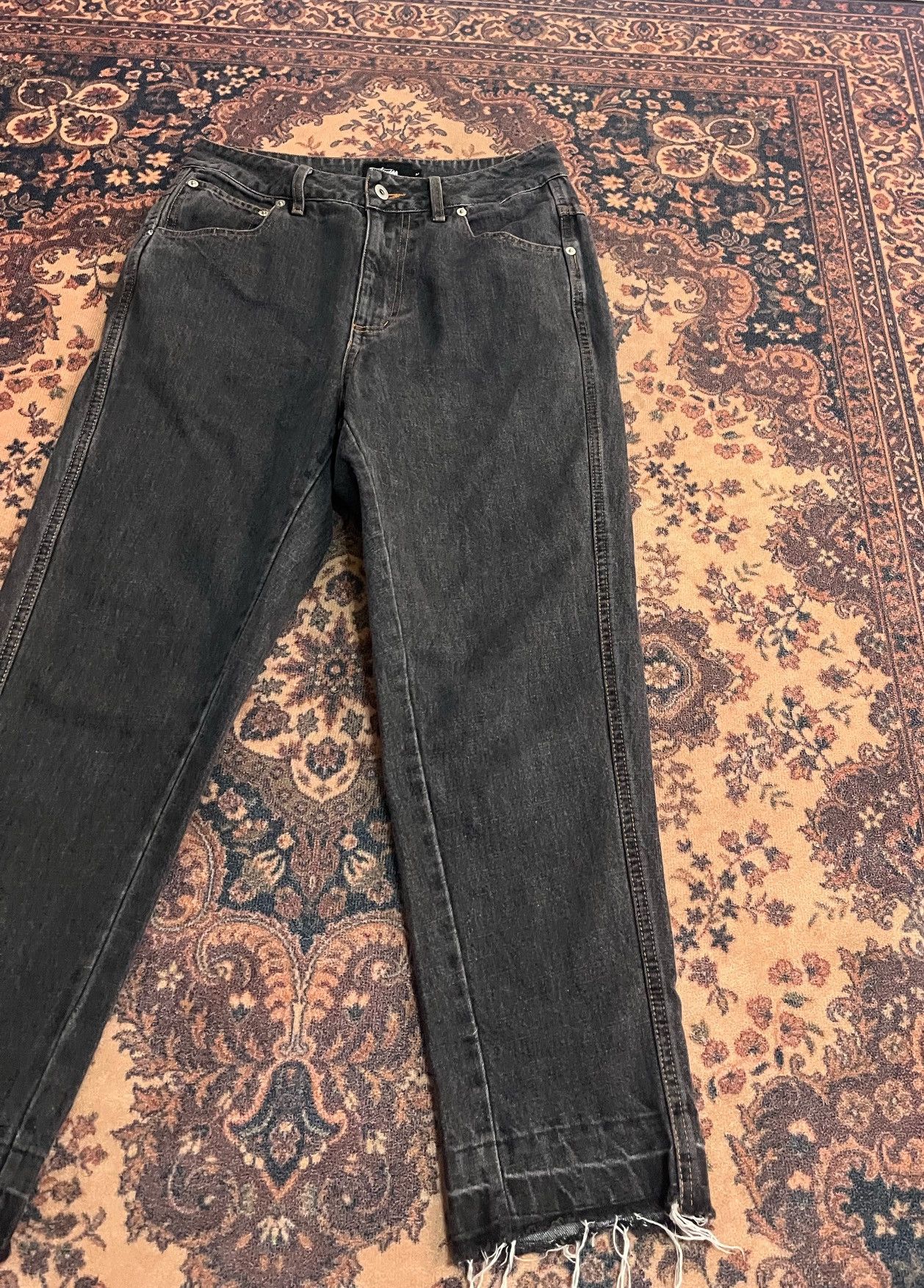 Stussy × Vintage Stussy Vintage denim Size US 29 - 3 Thumbnail