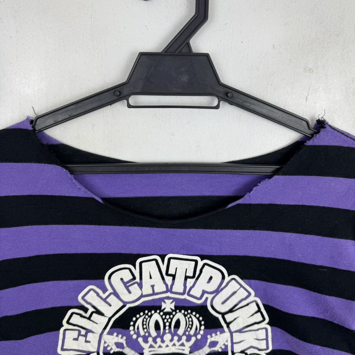 Japanese Brand HellcatPunks Seditionaries Border Stripe Shirts Size S / US 4 / IT 40 - 3 Thumbnail