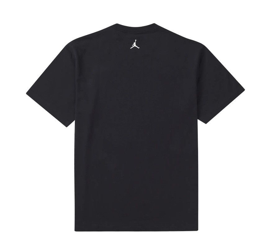 Supreme jordan tee black on sale