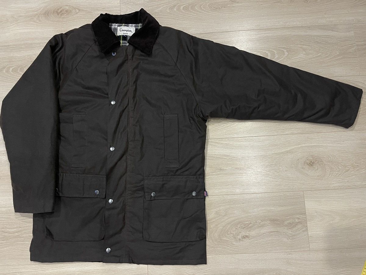 Champion Champion Howick Waxed Cotton Jacket Made in England Brown M Size US M / EU 48-50 / 2 - 5 Thumbnail