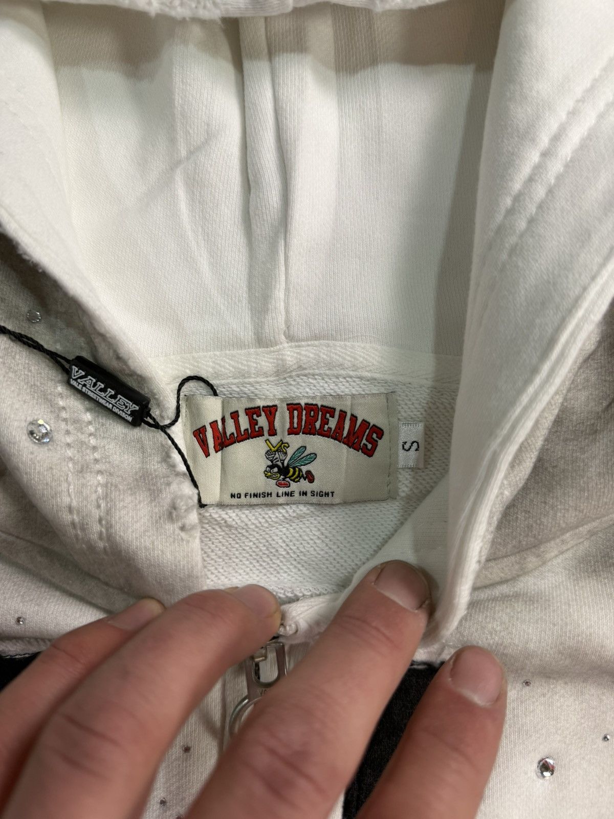 Vale Vale Forever Classico Zip Up 'White’ Size US S / EU 44-46 / 1 - 3 Thumbnail