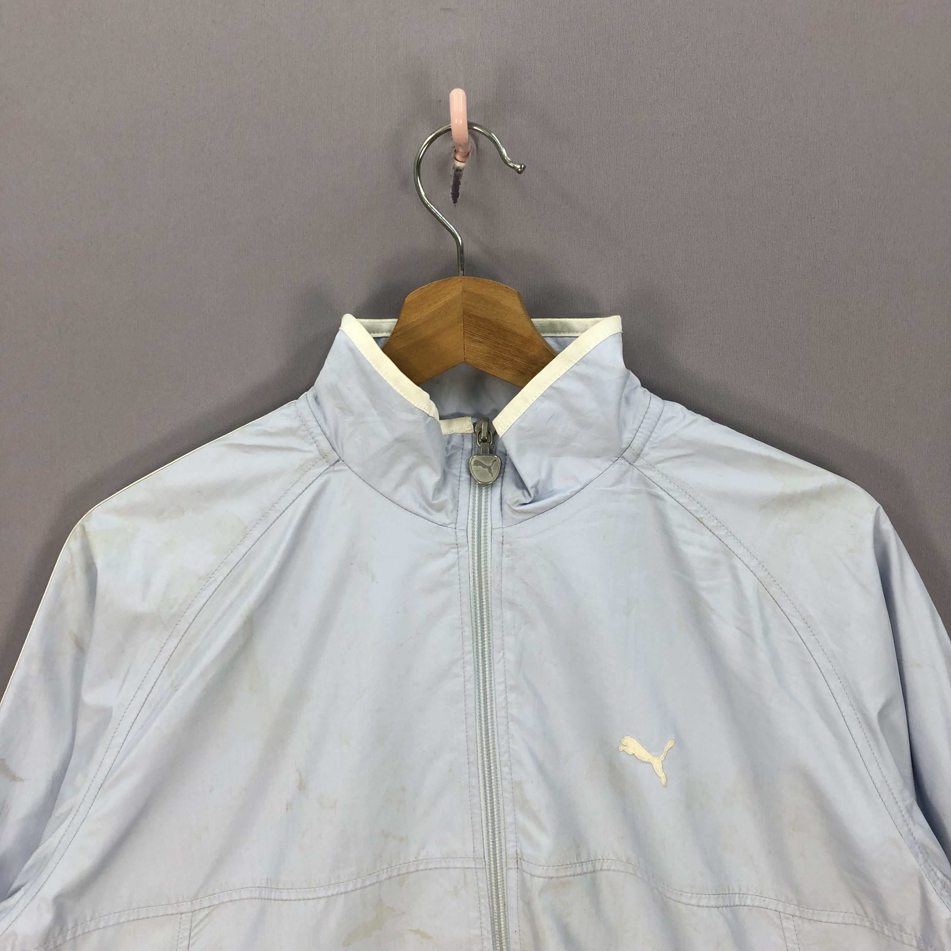 Puma × Vintage Vintage Puma Windbreaker Zipper Jacket Size US L / EU 52-54 / 3 - 4 Thumbnail