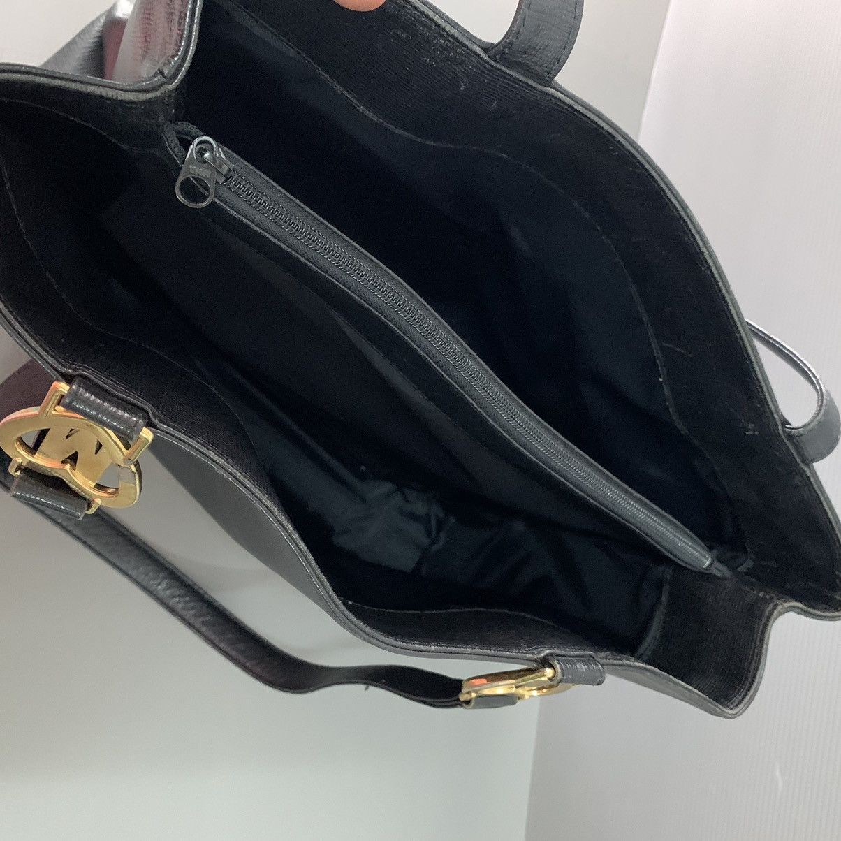 Moschino Moschino Leather Shoulder Tote Bag Size ONE SIZE - 8 Thumbnail