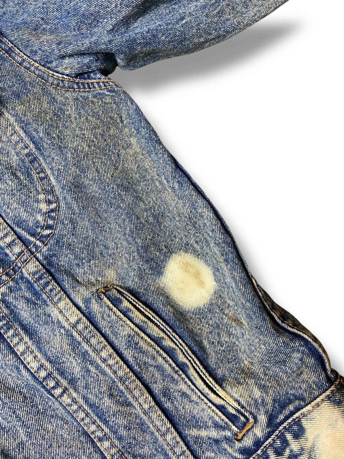 Japanese Brand × Vintage GL Heart Brand Crop Denim Jeans Jacket (124) Size US XXS / EU 40 - 3 Thumbnail
