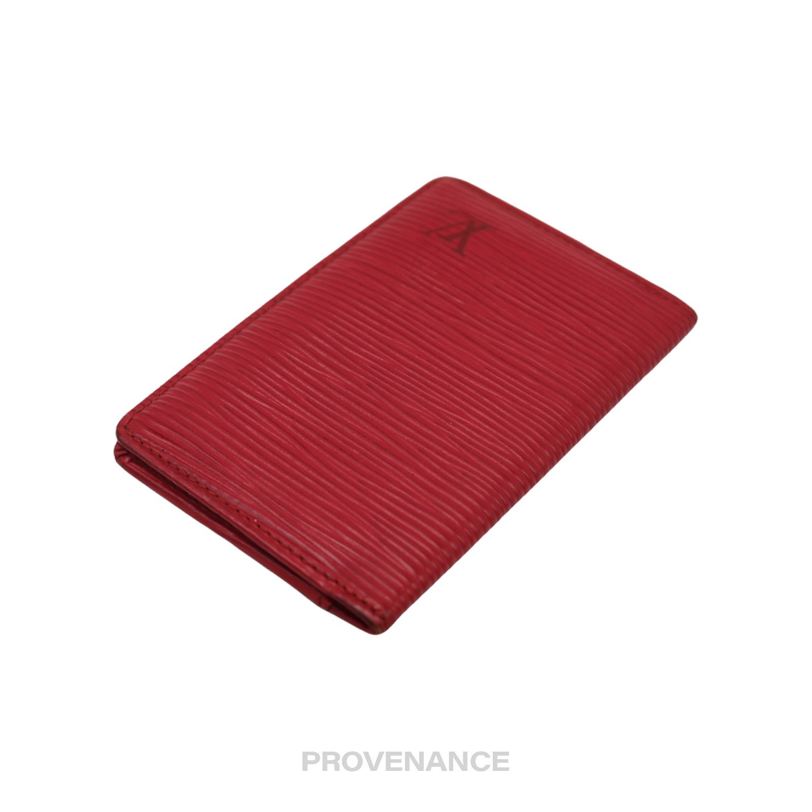 Louis Vuitton 🔴 Louis Vuitton Pocket Organizer Wallet - Red Epi Leather Size ONE SIZE - 5 Thumbnail
