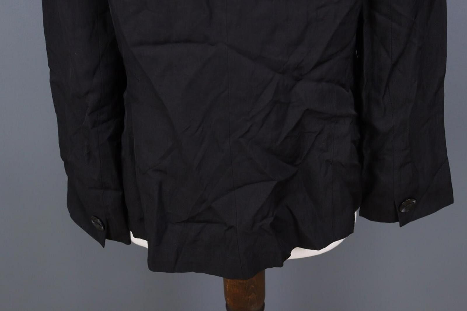 Marimekko MARIMEKKO Ritva Falla Black Cropped Blazer Jacket Size 40+ Size M / US 6-8 / IT 42-44 - 10 Thumbnail